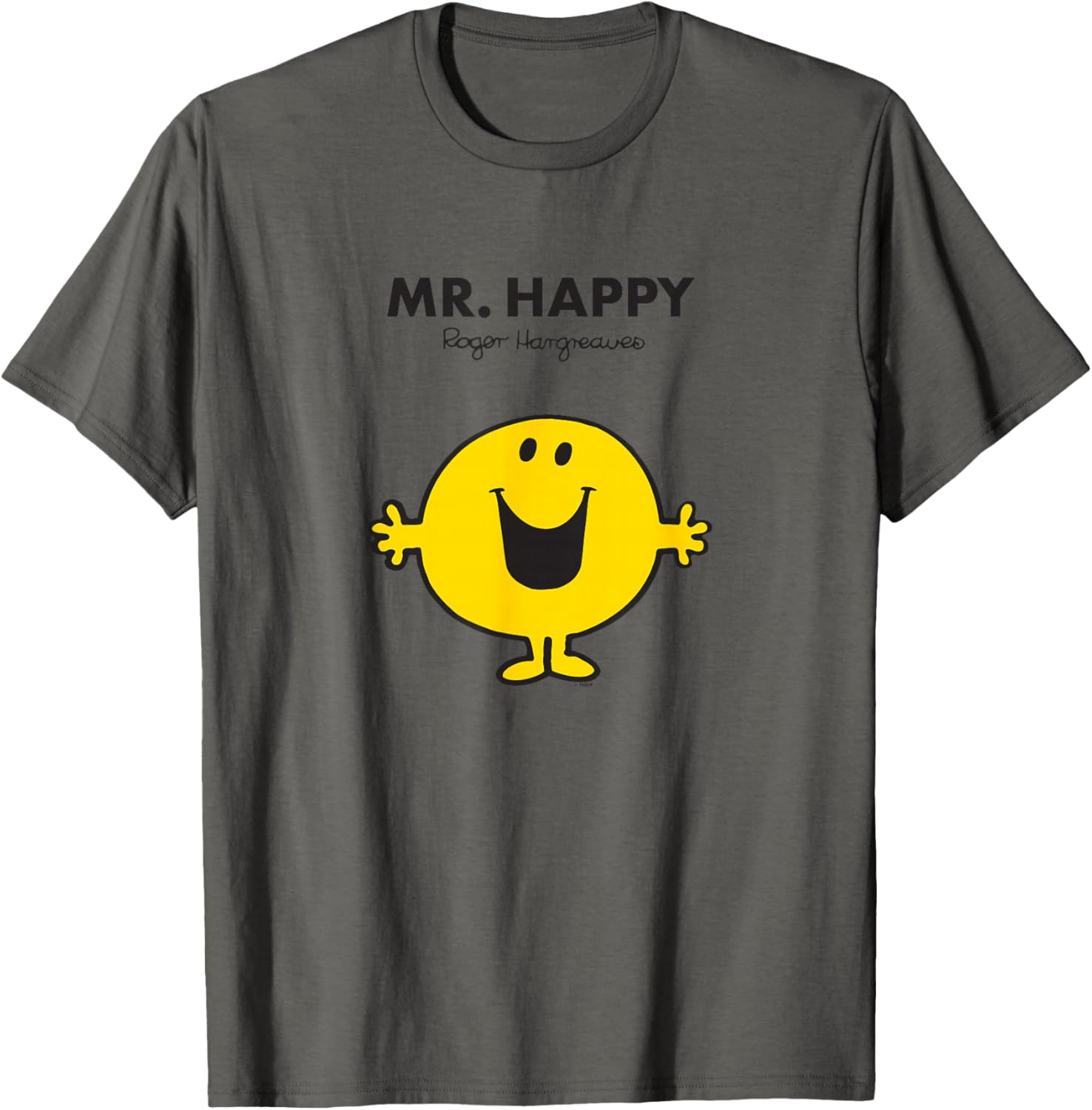 Mr Happy T-Shirt for Kids and Adults | Fun Mr Men Character Apparel - 4