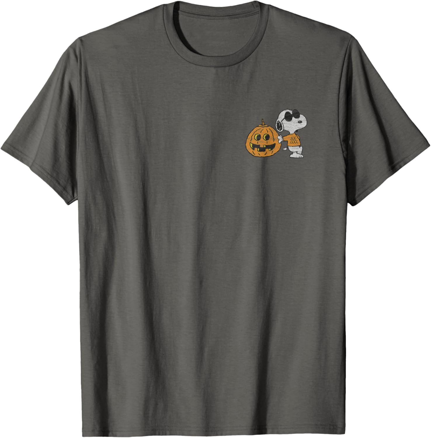 Peanuts Snoopy Pumpkin Halloween T-Shirt for Fun Fall Celebrations - 1