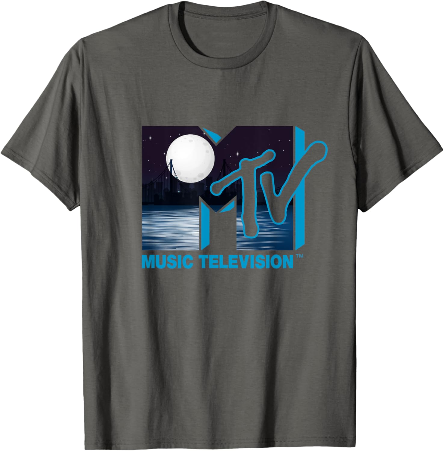 Mademark x MTV Full Moon City Logo T-Shirt - Stylish Graphic Tee - 18