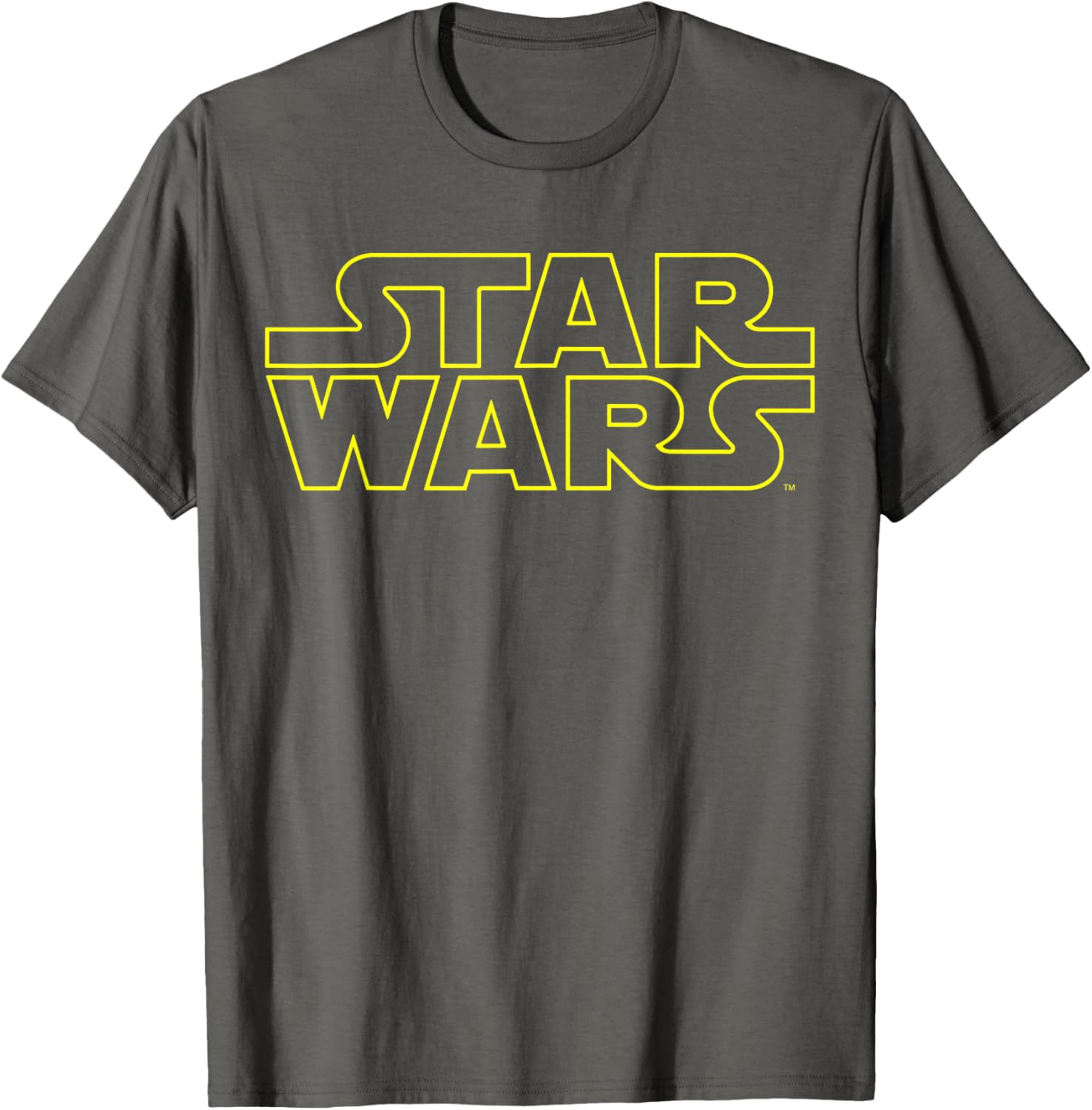 Star Wars Simple Title Logo T-Shirt for Fans | Disney+ Apparel - 1