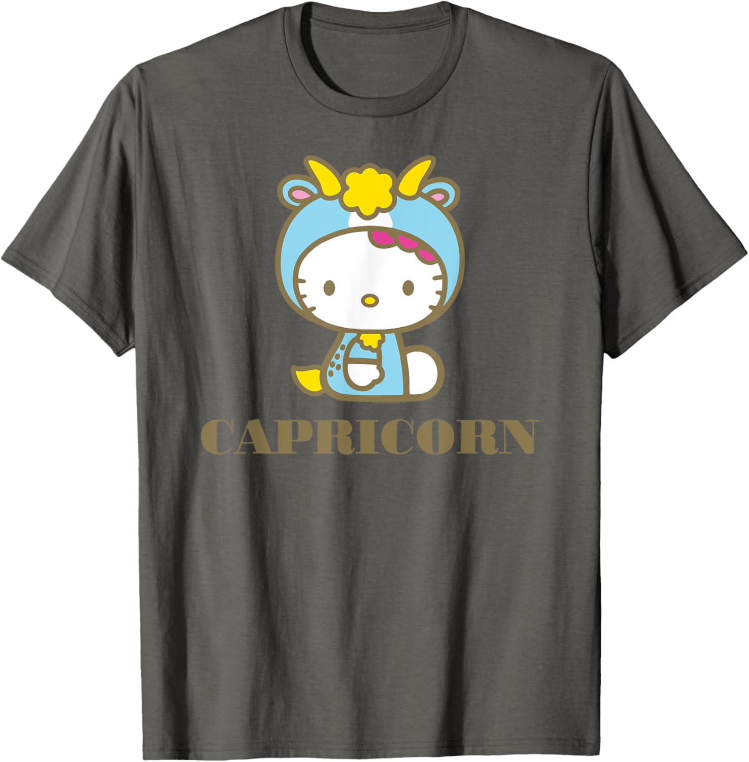 Hello Kitty Capricorn T-Shirt Cute Zodiac Sign Apparel for Fans - 12