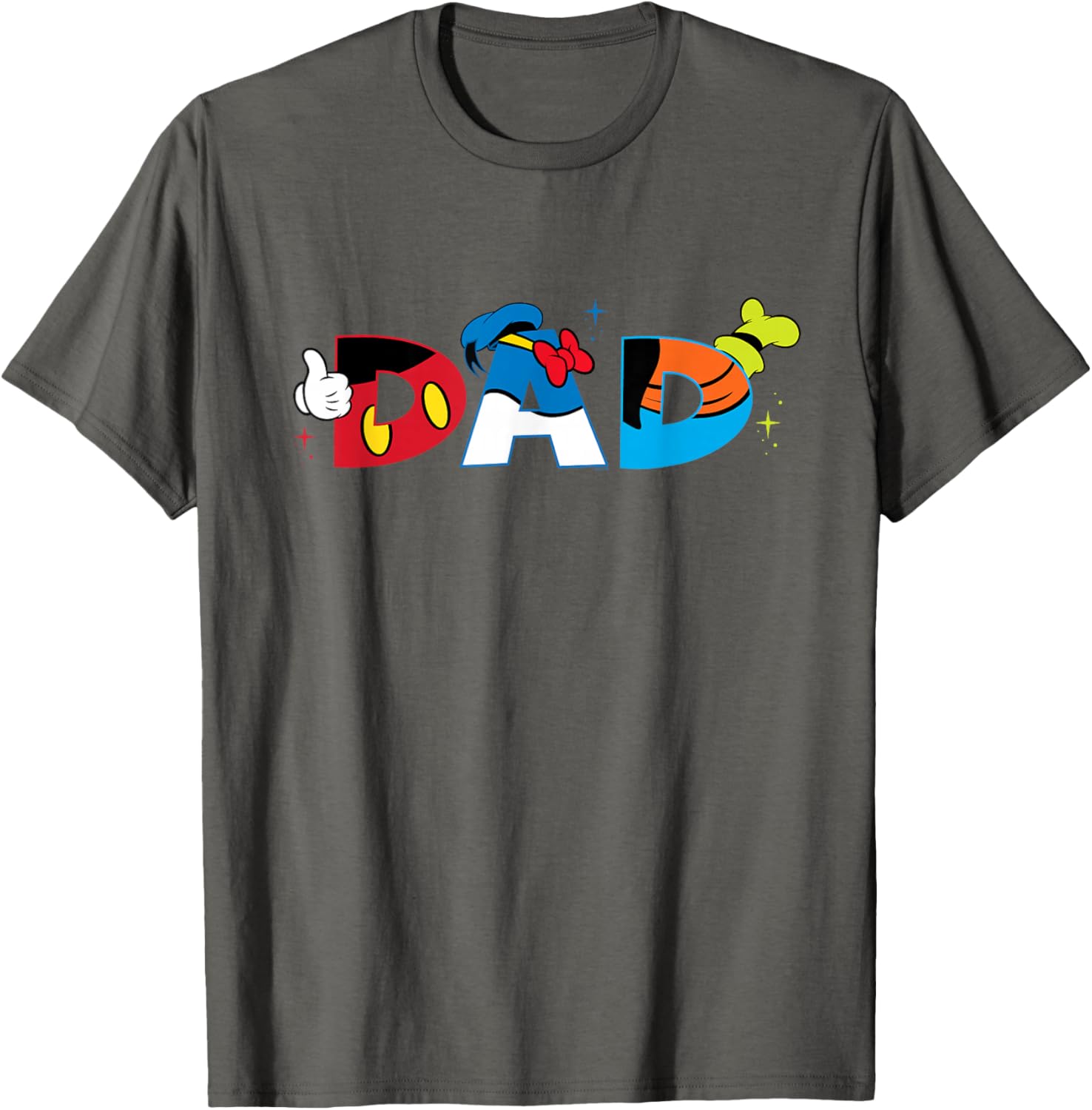Mickey Mouse and Friends Dad T-Shirt Perfect for Father's Day Gifts - 10