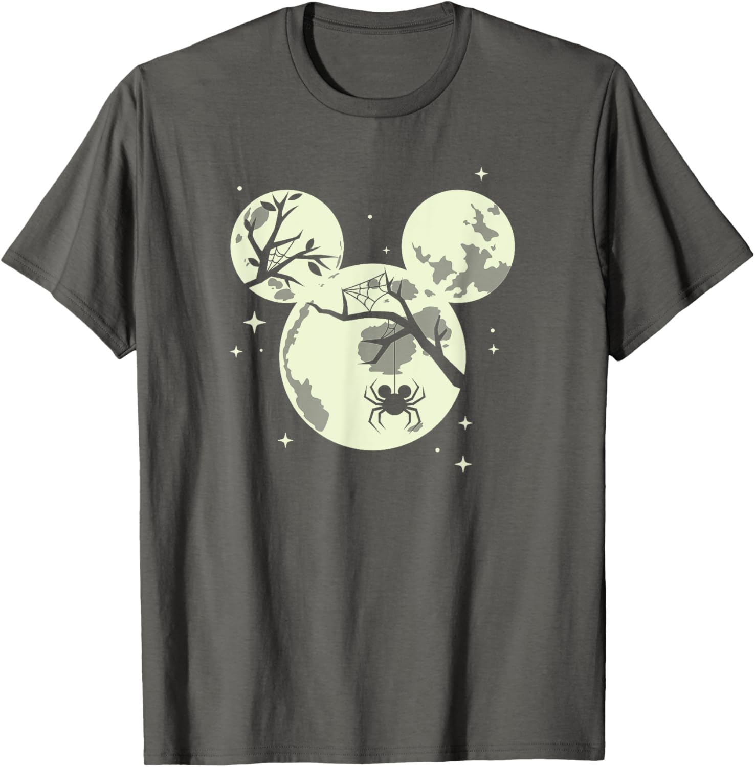 Disney Halloween Mickey Moon T-Shirt for Fun Spooky Style - 2
