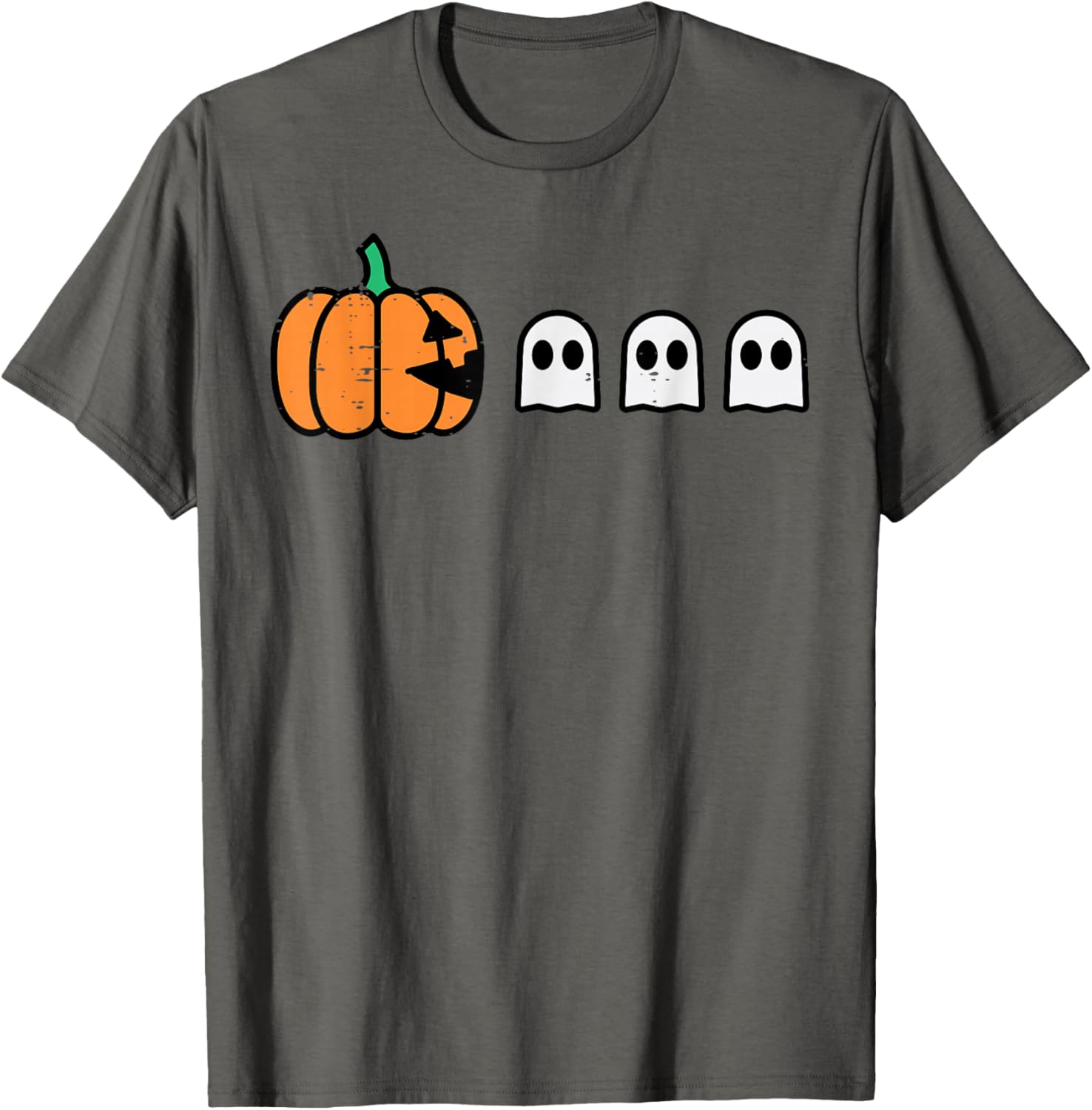 Halloween Gamer Pumpkin Ghost T-Shirt for Men Boys and Kids - 23