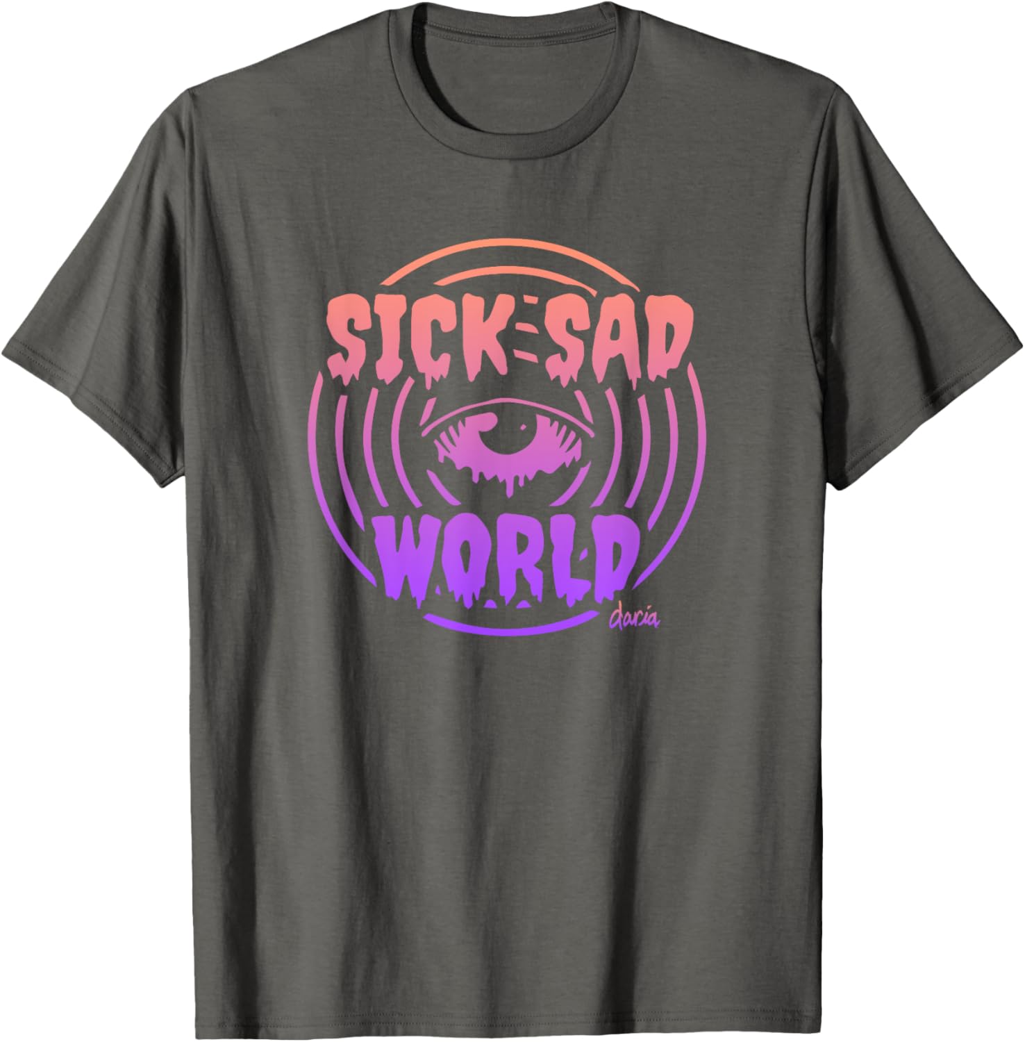 Mademark x Daria Sick Sad World Gradient T-Shirt for Trendy Fashion Lovers - 1