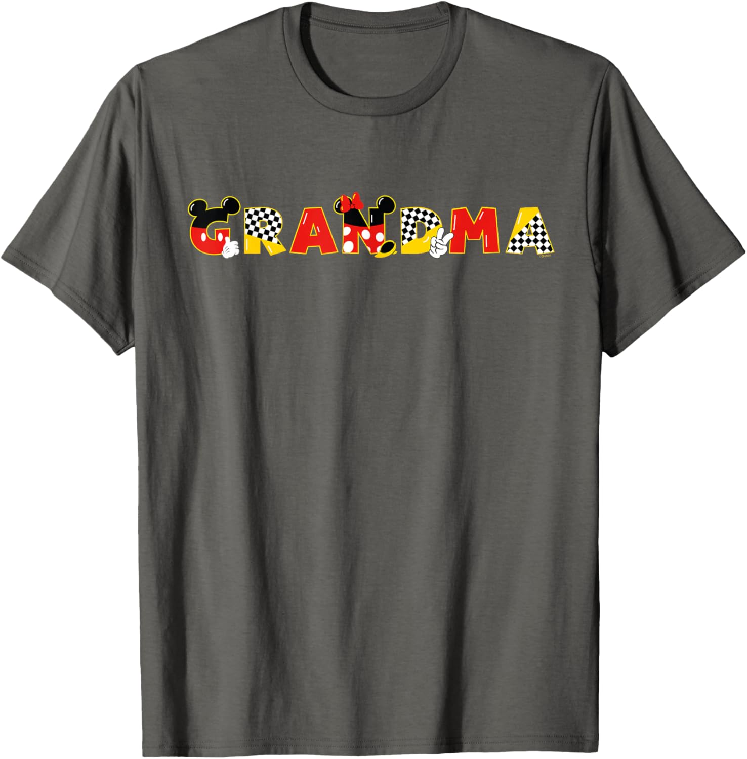 Disney Mickey and Minnie Grandma Gift Family Vacation T-Shirt for Trips - 13