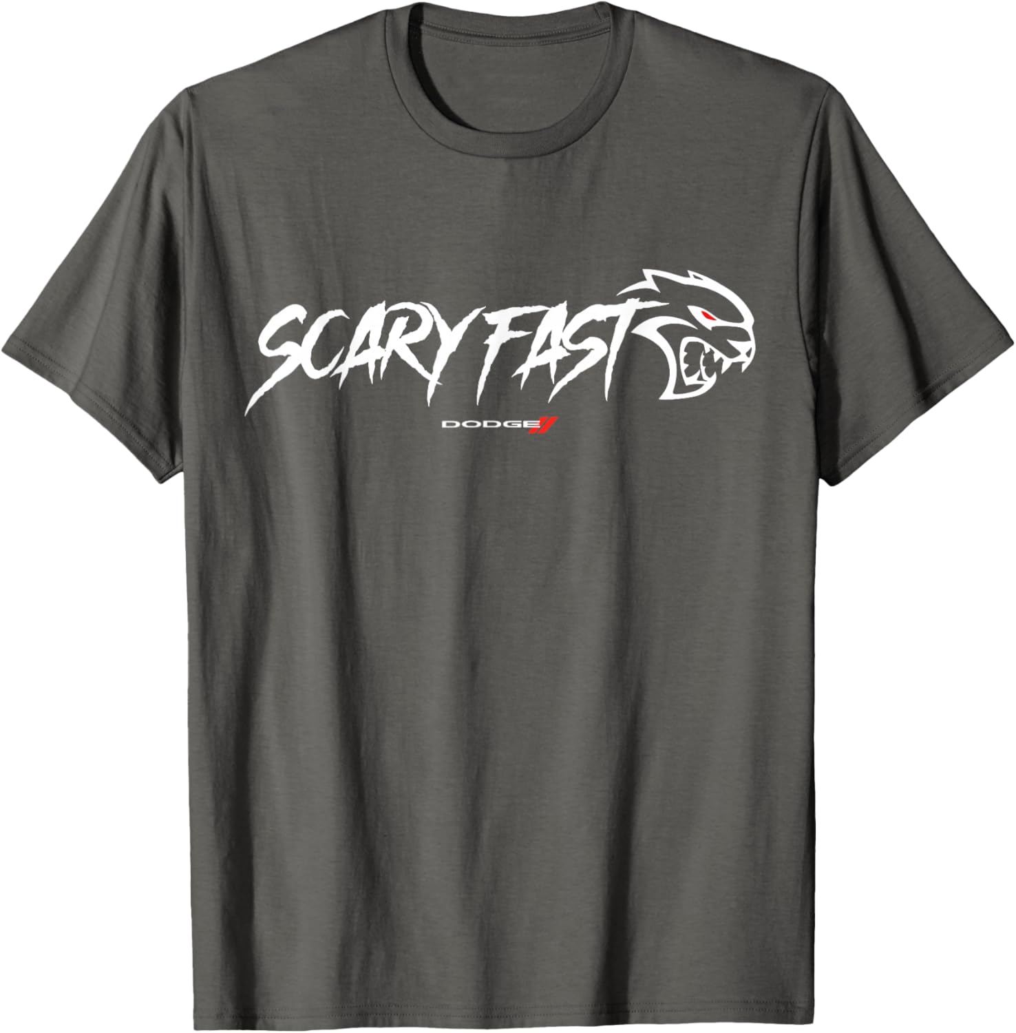 Dodge Hellcat Scary Fast T-Shirt for Car Lovers and Enthusiasts - 10