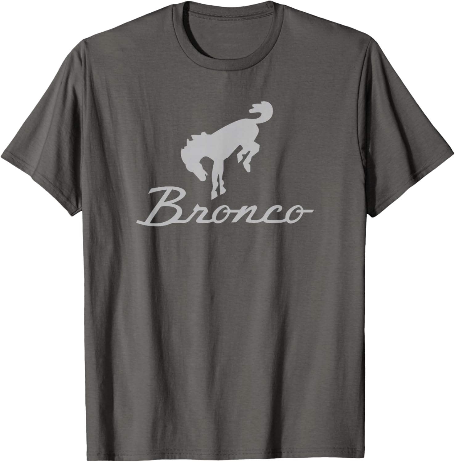 Ford Bronco Gray Logo T-Shirt for Stylish Outdoor Adventures - 2