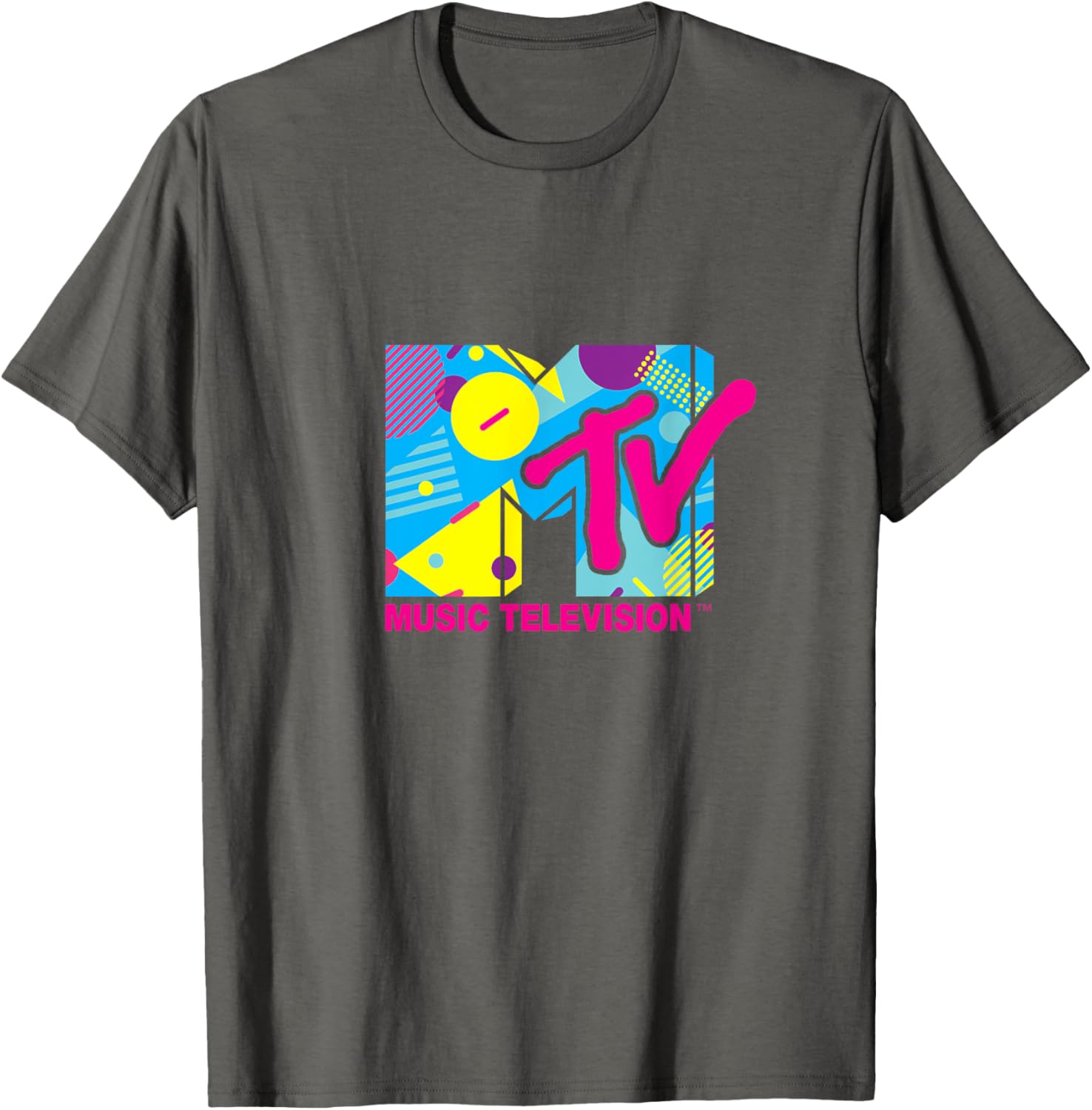 Mademark x MTV 1980s Spring Break Retro Logo T-Shirt Casual Wear - 11