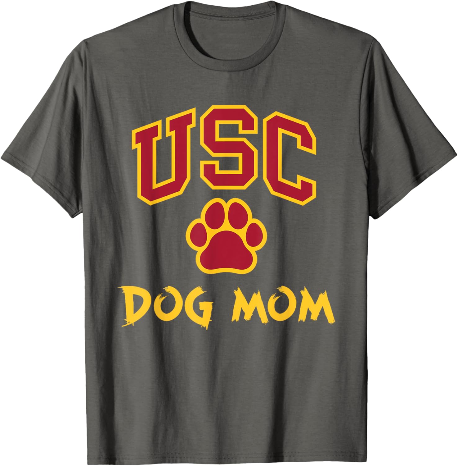 USC Southern Cal Dog Mom Pet Lover T-Shirt for Sports Fans - 3