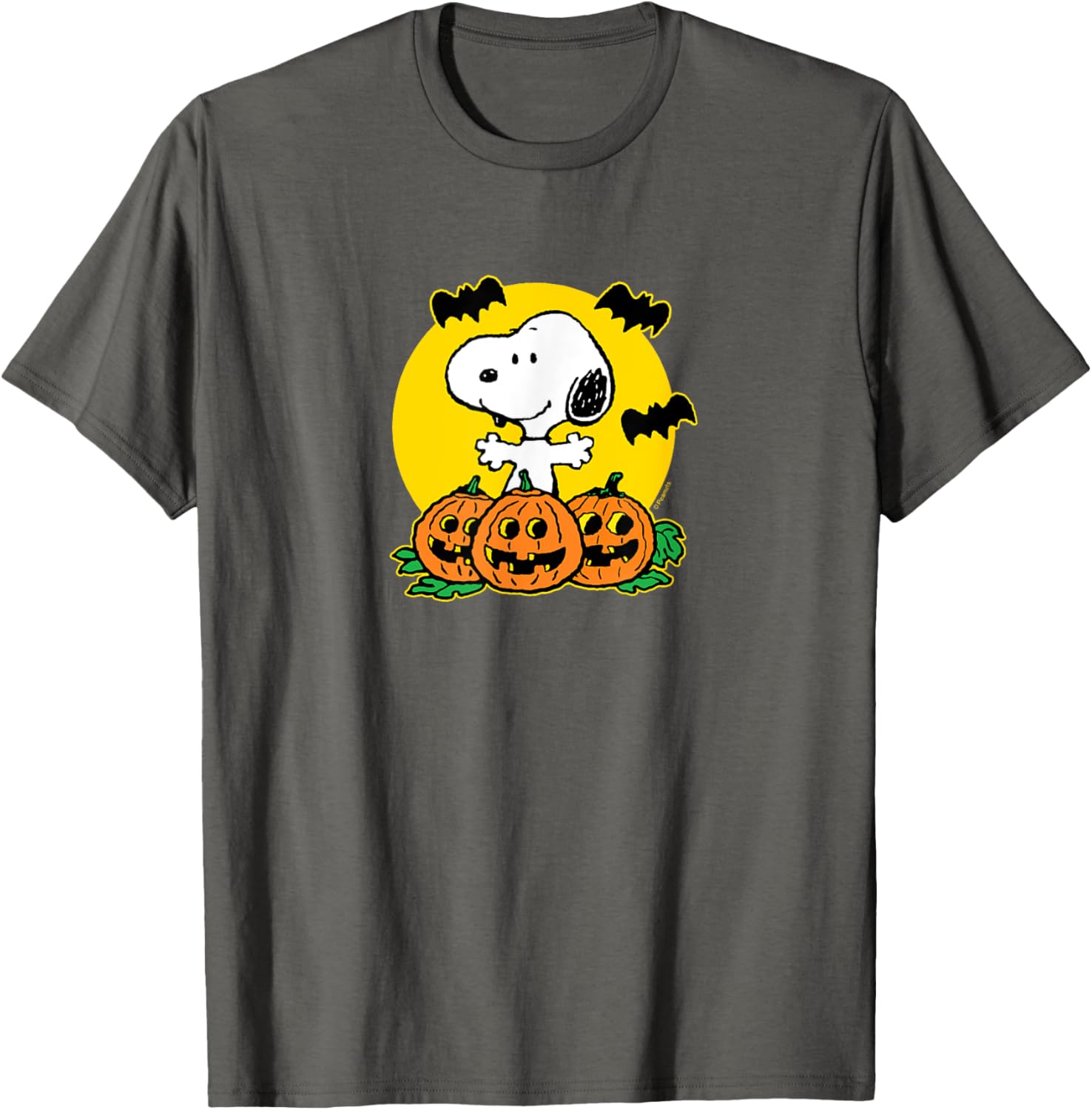 Snoopy Pumpkin Patch Halloween T-Shirt for Peanuts Fans - Fun Apparel - 14