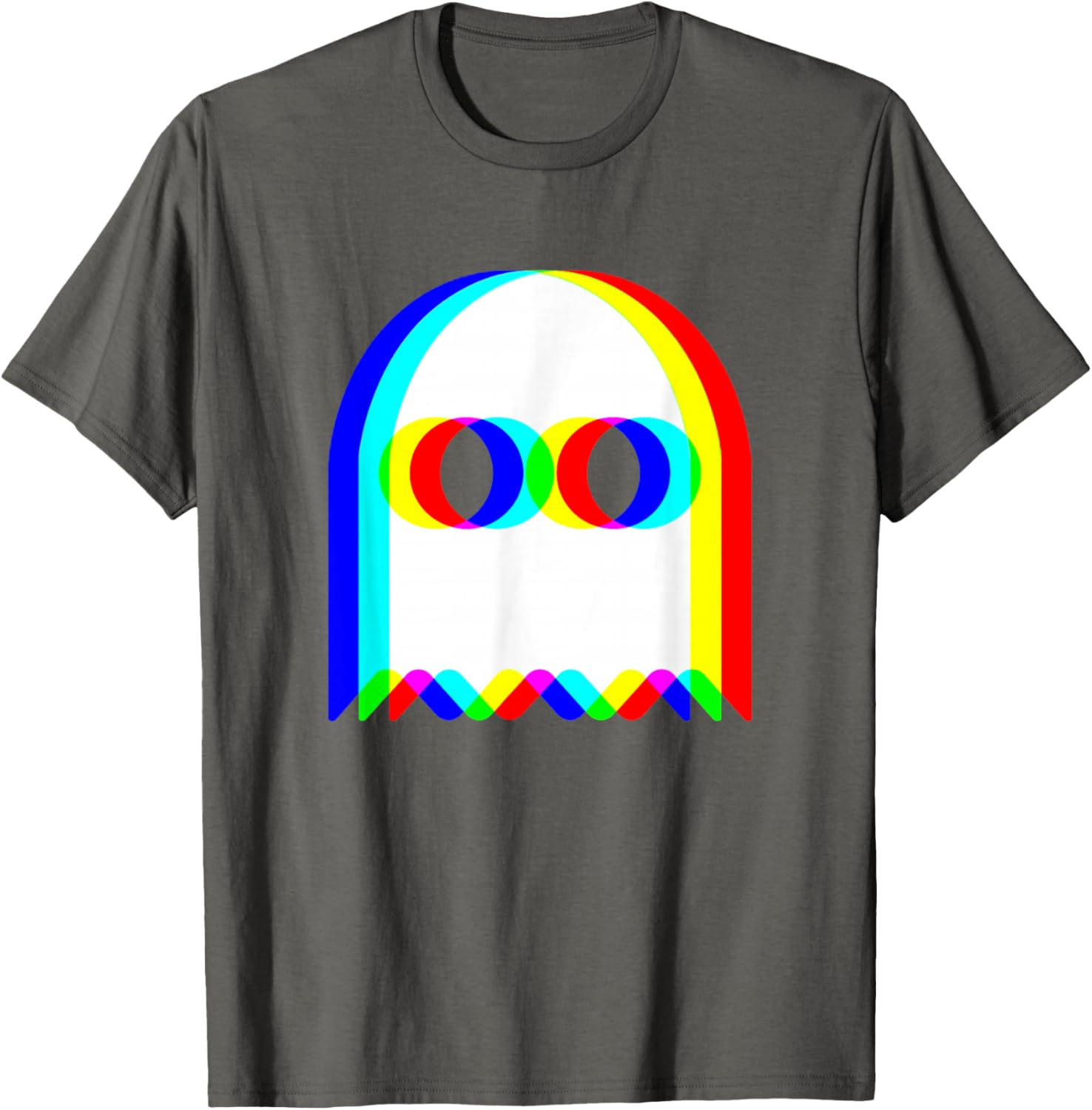 Funny Trippy Ghost Halloween T-Shirt for EDM Rave Party Fun - 28