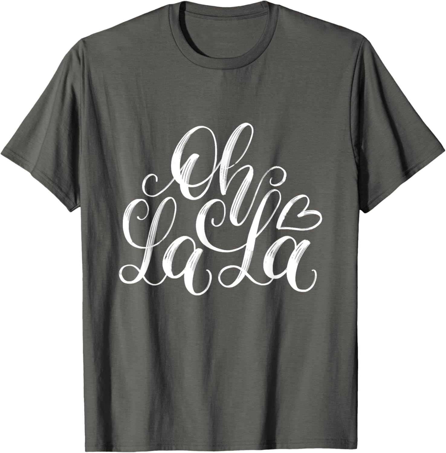 Oh La La French Novelty Graphic Tees Stylish T-Shirt for Fun Fashion - 7