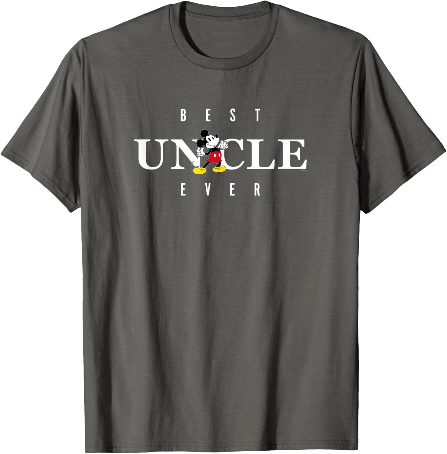 Disney Mickey Mouse Best Uncle Ever T-Shirt for Father's Day Gifts - 11