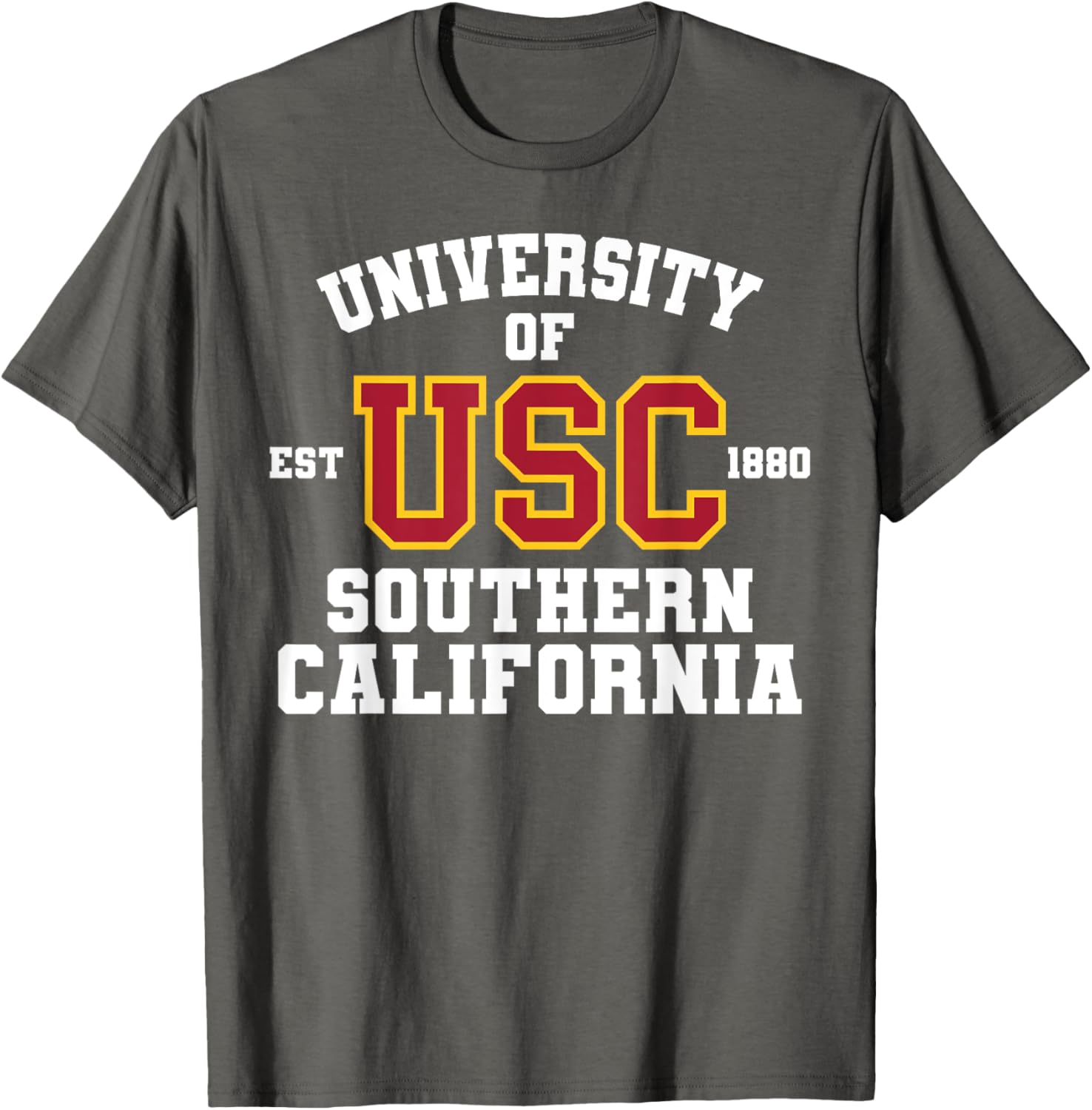 USC Established 1880 University of Southern California T-Shirt for Fans - 18