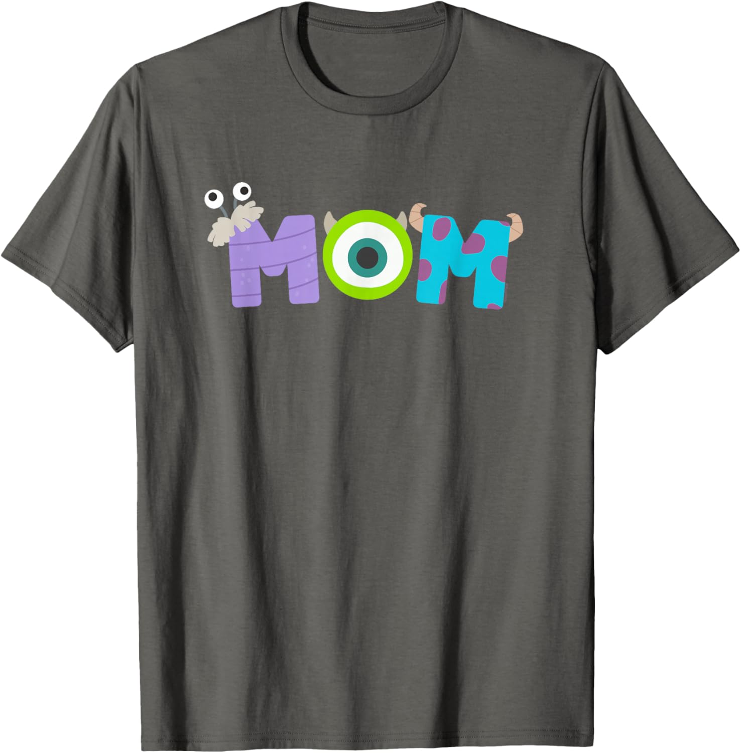 Monsters Inc Mom T-Shirt for Mother's Day Birthday Gift Clothing - 12