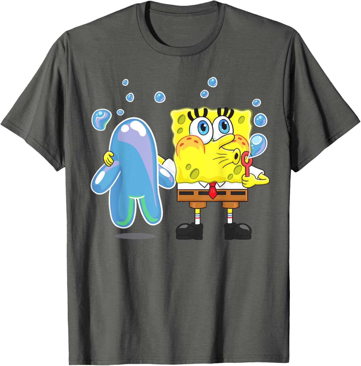 Mademark x SpongeBob SquarePants Bubble Technique T-Shirt for Fun Style - 8