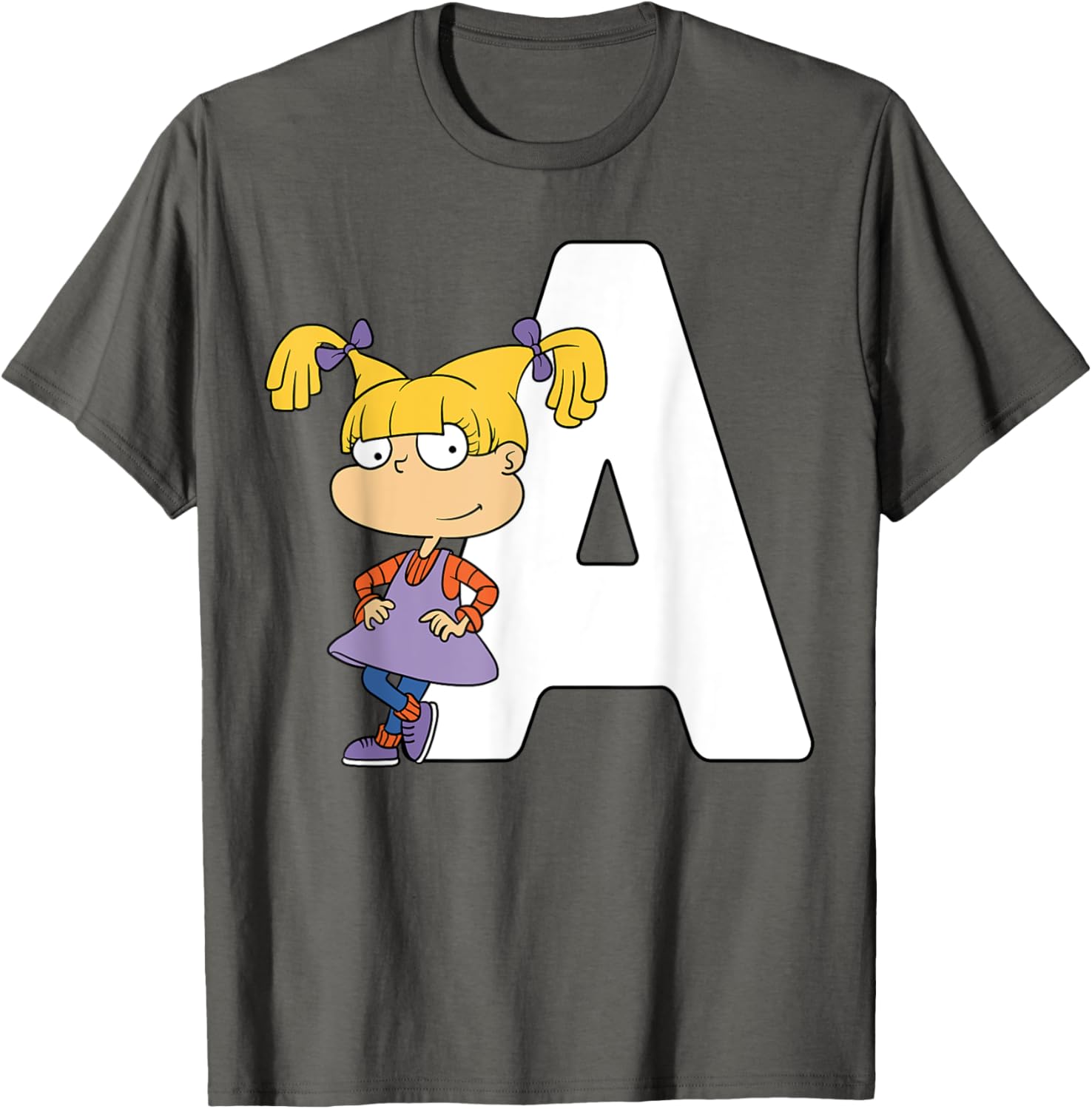 Mademark x Rugrats Angelica Pickles The Girl with an A T-Shirt for Fans - 6