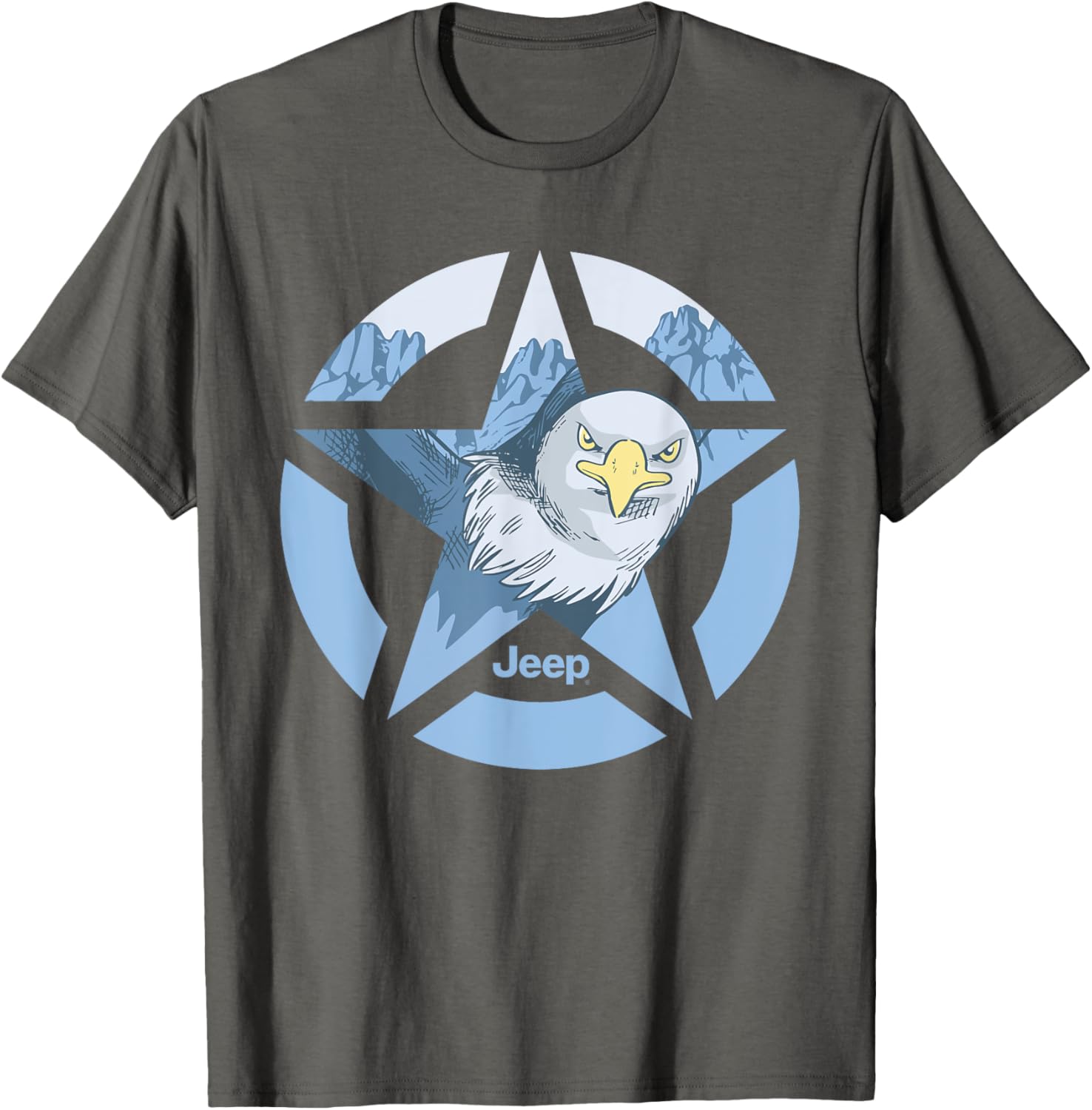 Official Jeep Star Eagle T-Shirt for Fans of Adventure and Style - 3