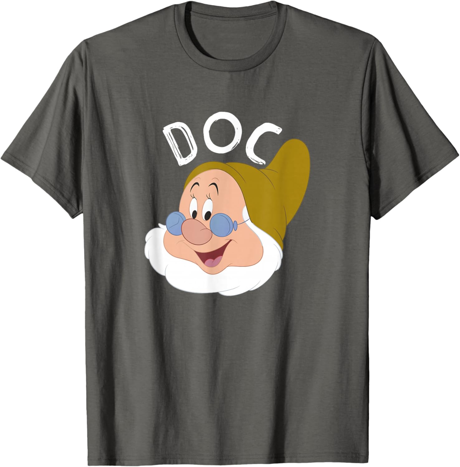 Disney Snow White Doc Face T-Shirt for Kids and Adults - Cute Graphic Tee - 5