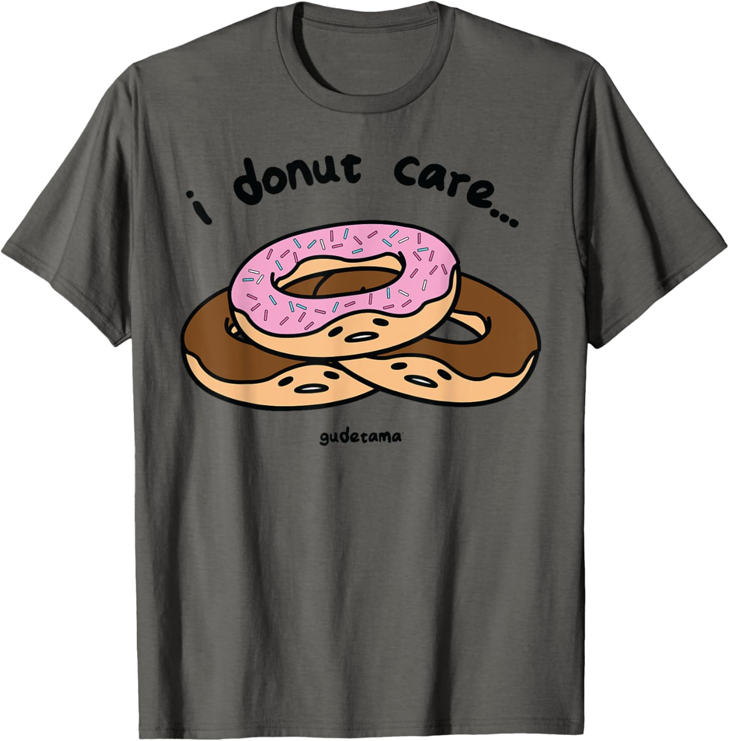 Gudetama I Donut Care T-Shirt Fun and Casual Wear for Egg Lovers - 14
