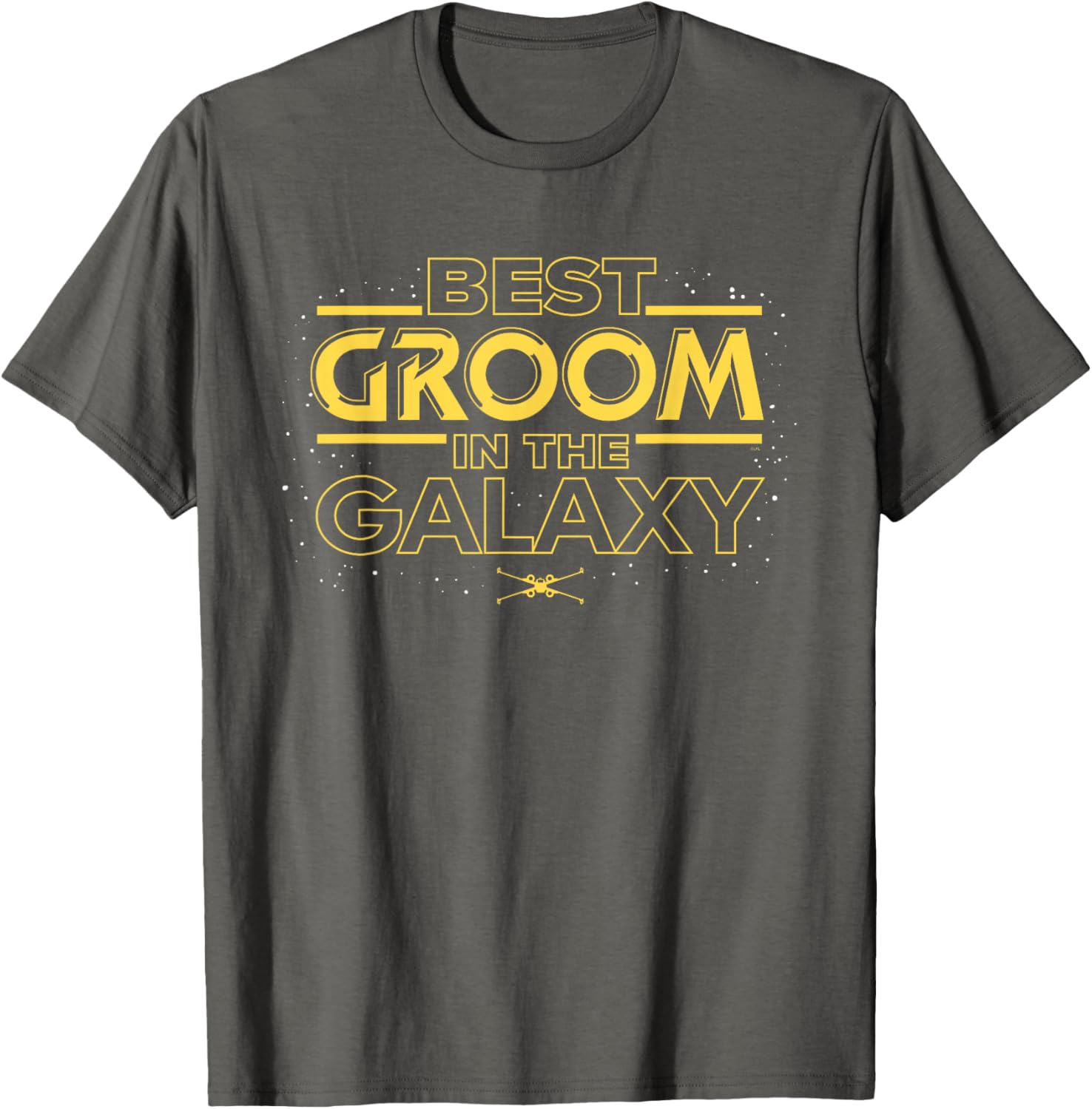 Star Wars Best Groom in the Galaxy T-Shirt for Weddings and Honeymoons - 5