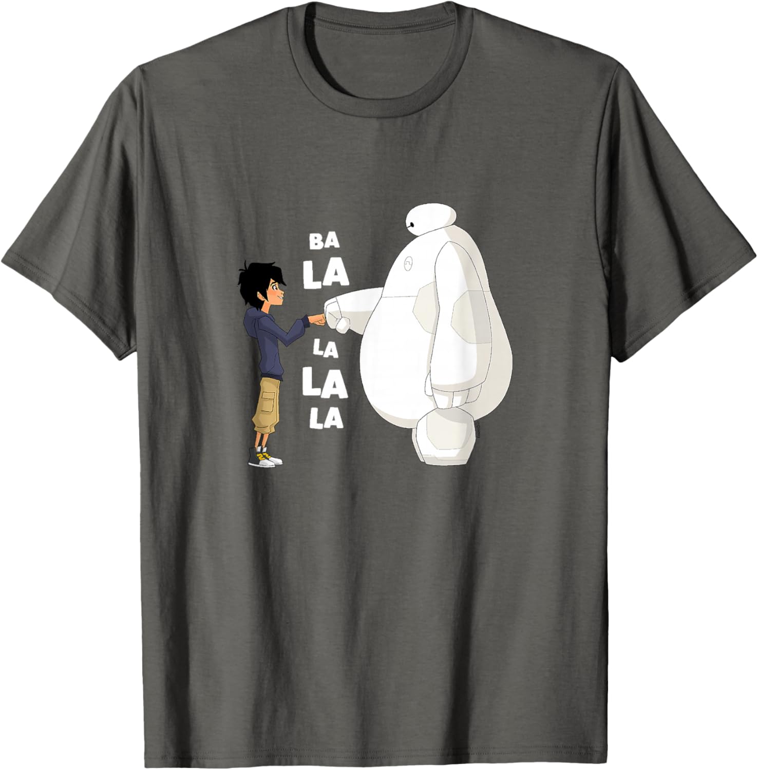 Big Hero 6 Fist Bump Tee Fun Graphic T-Shirt for Fans and Kids - 8