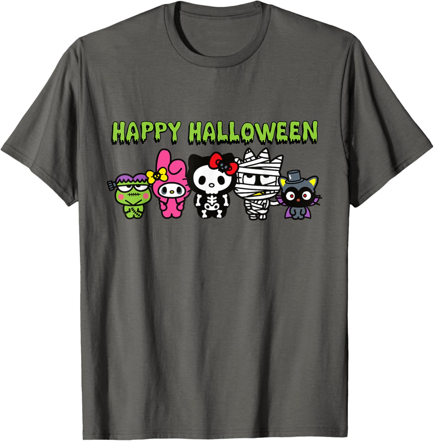 Adorable Hello Kitty Halloween T-Shirt for Kids and Adults - 8