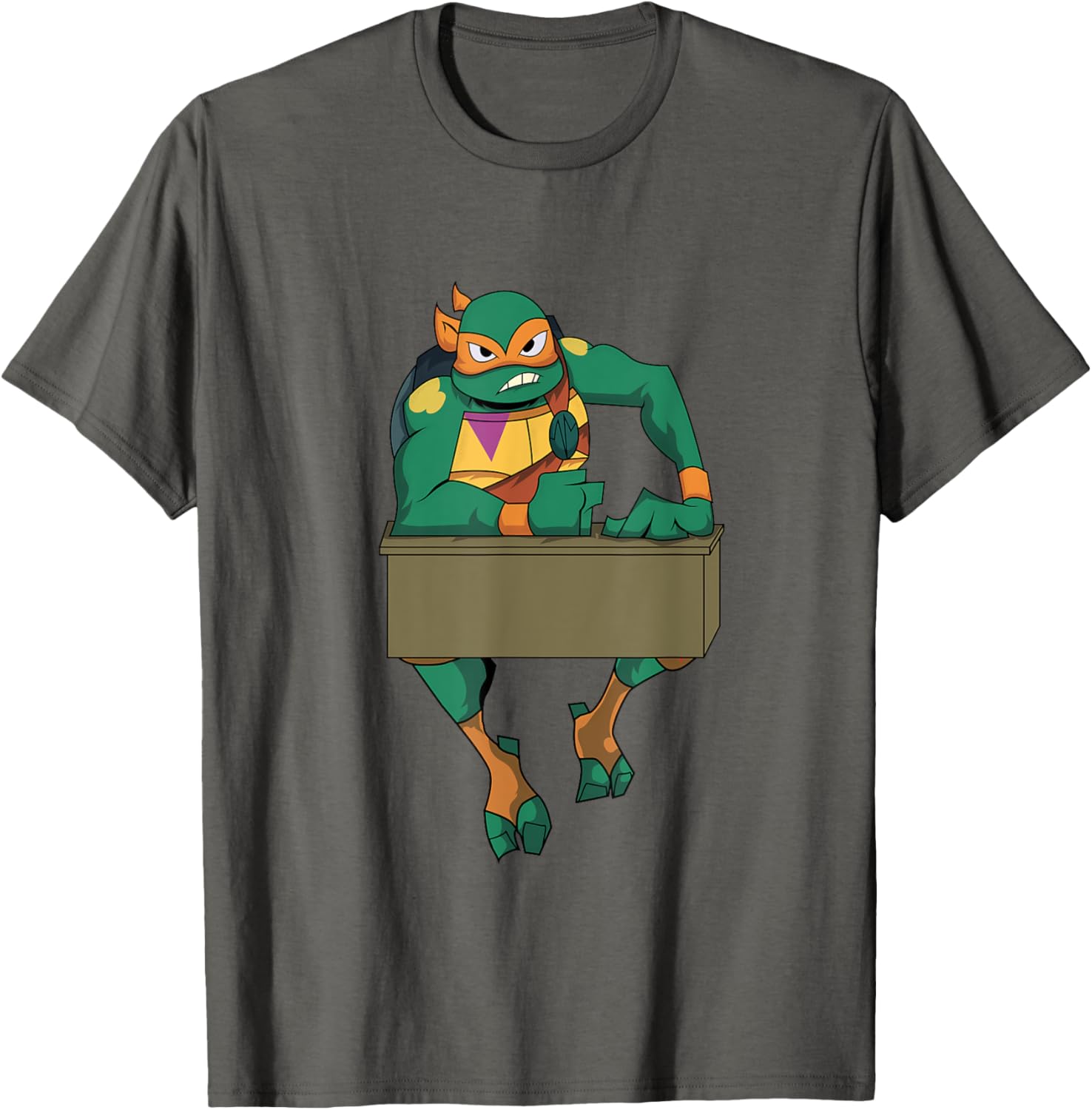 Mademark TMNT Mikey Hard as Nails RV T-Shirt for Ultimate Fans - 1