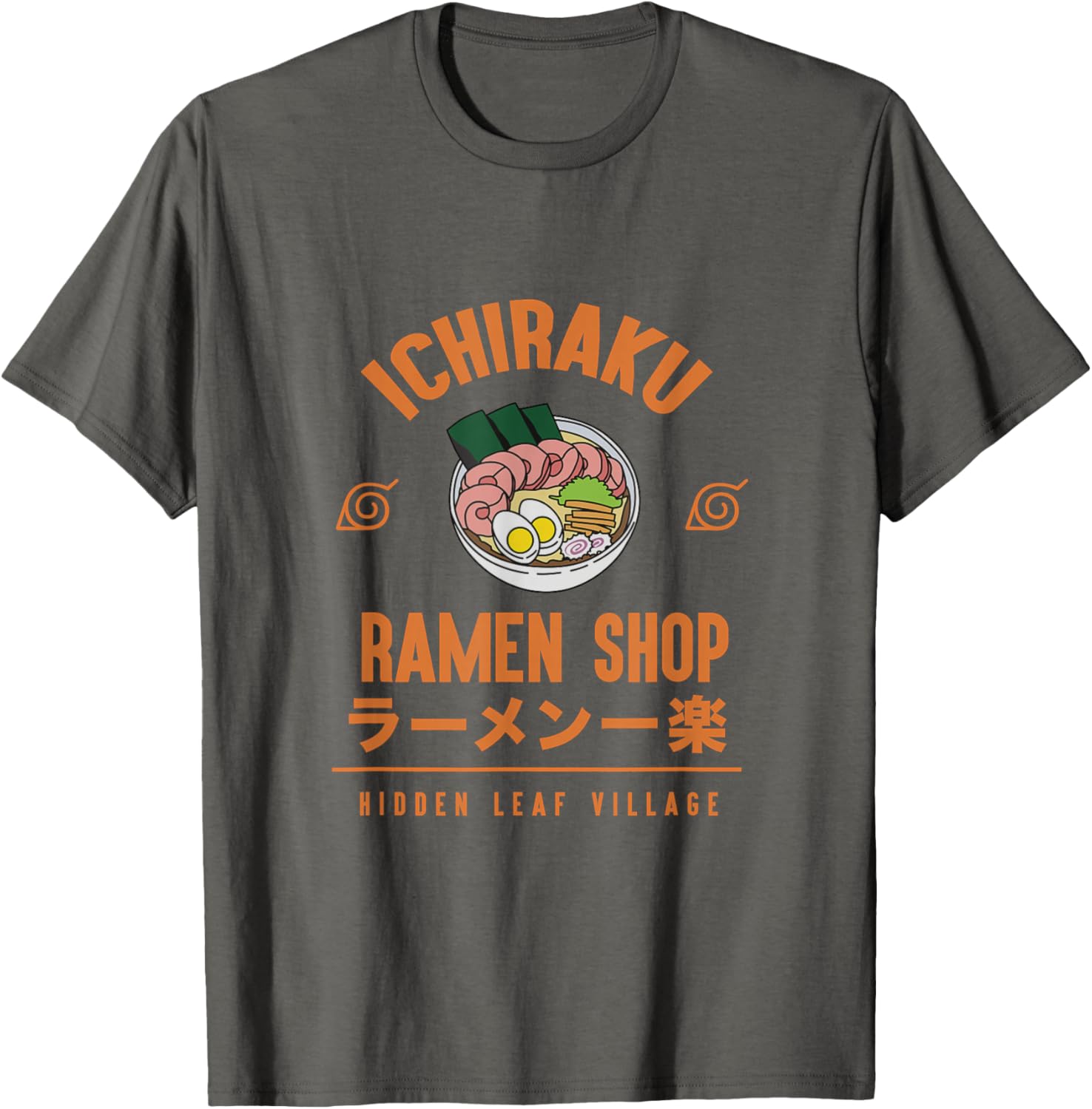 Naruto Shippuden Ramen Shop T-Shirt for Anime Fans and Food Lovers - 2