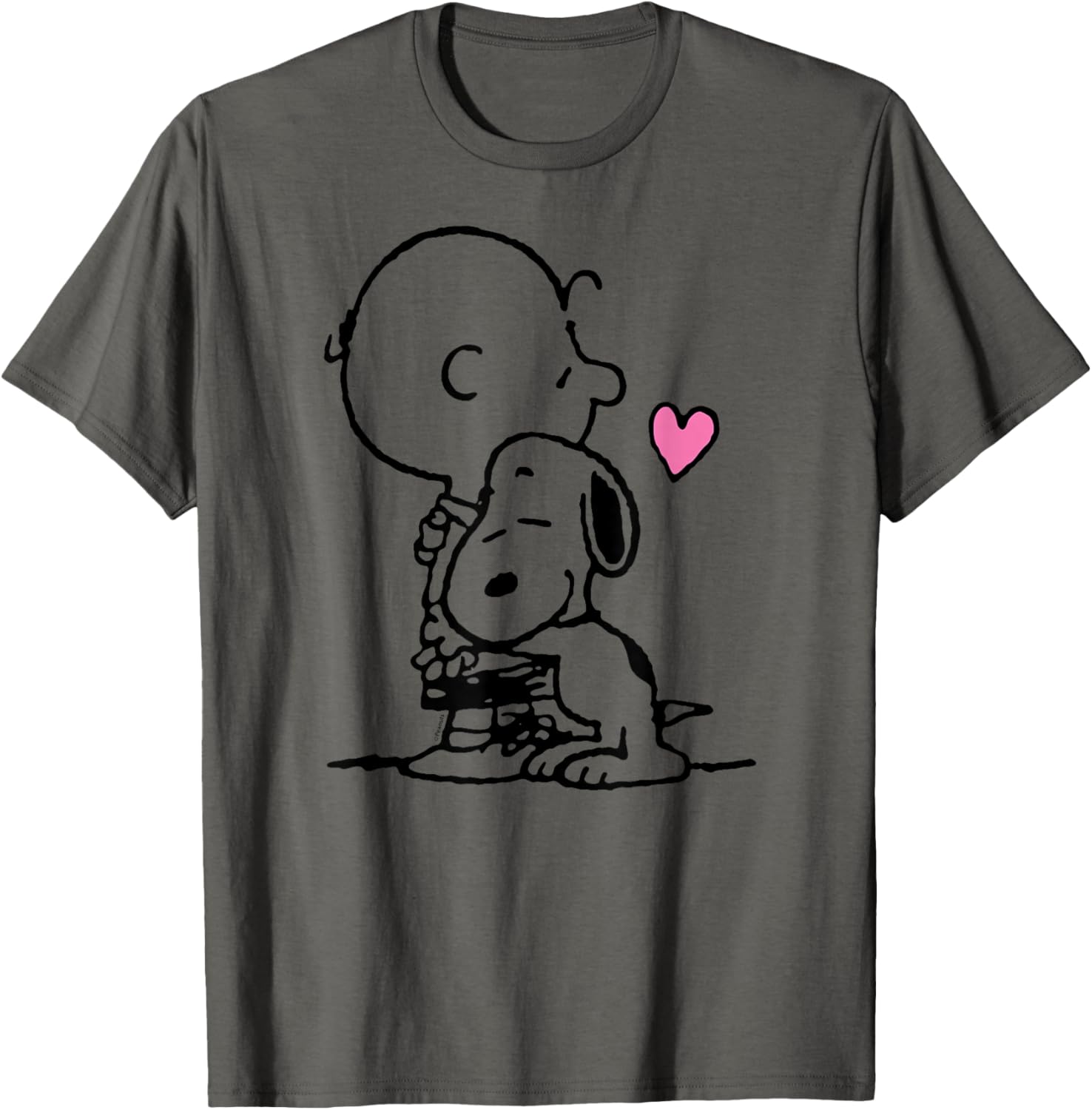 Snoopy Charlie Hug T-Shirt for Kids and Adults - Cute Casual Wear - 4
