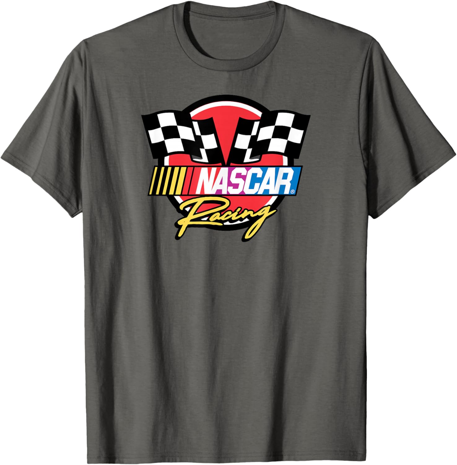 NASCAR Checkered Flags Logo T-Shirt for Racing Fans - Stylish Apparel - 4