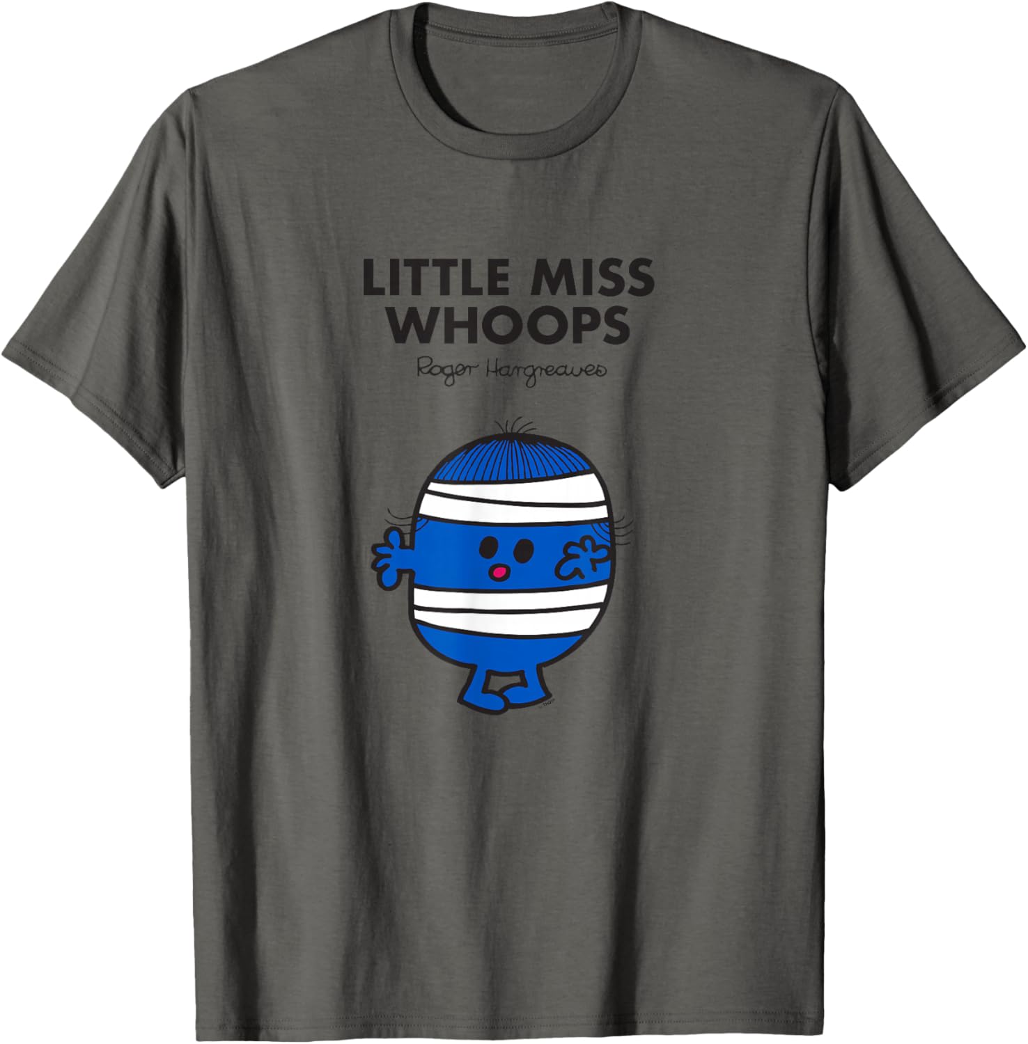 Mr Men Little Miss Whoops T-Shirt for Kids Fun Graphic Tee - 11