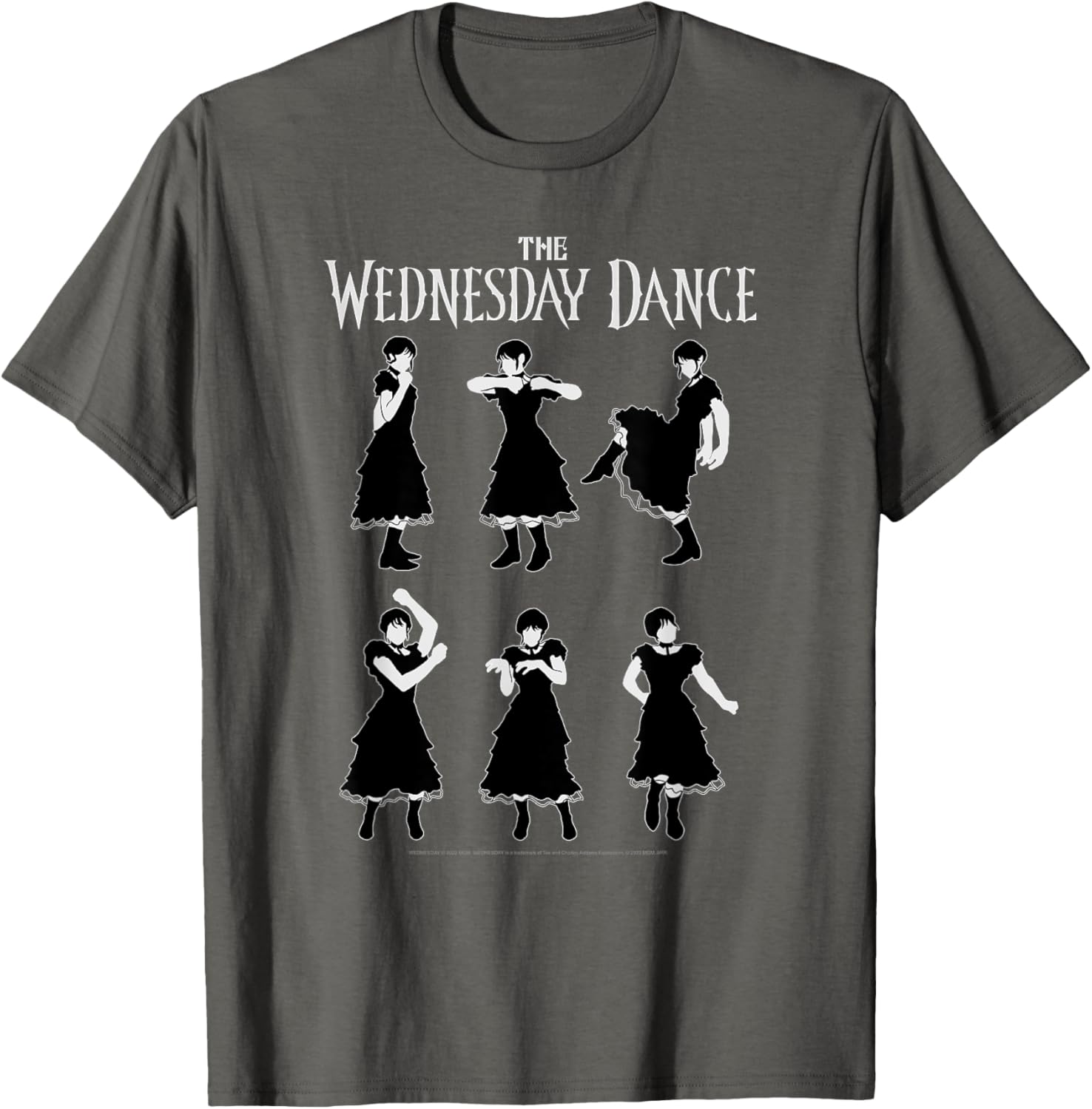 Wednesday Dance Moves Tutorial T-Shirt Fun Apparel for Fans - 8