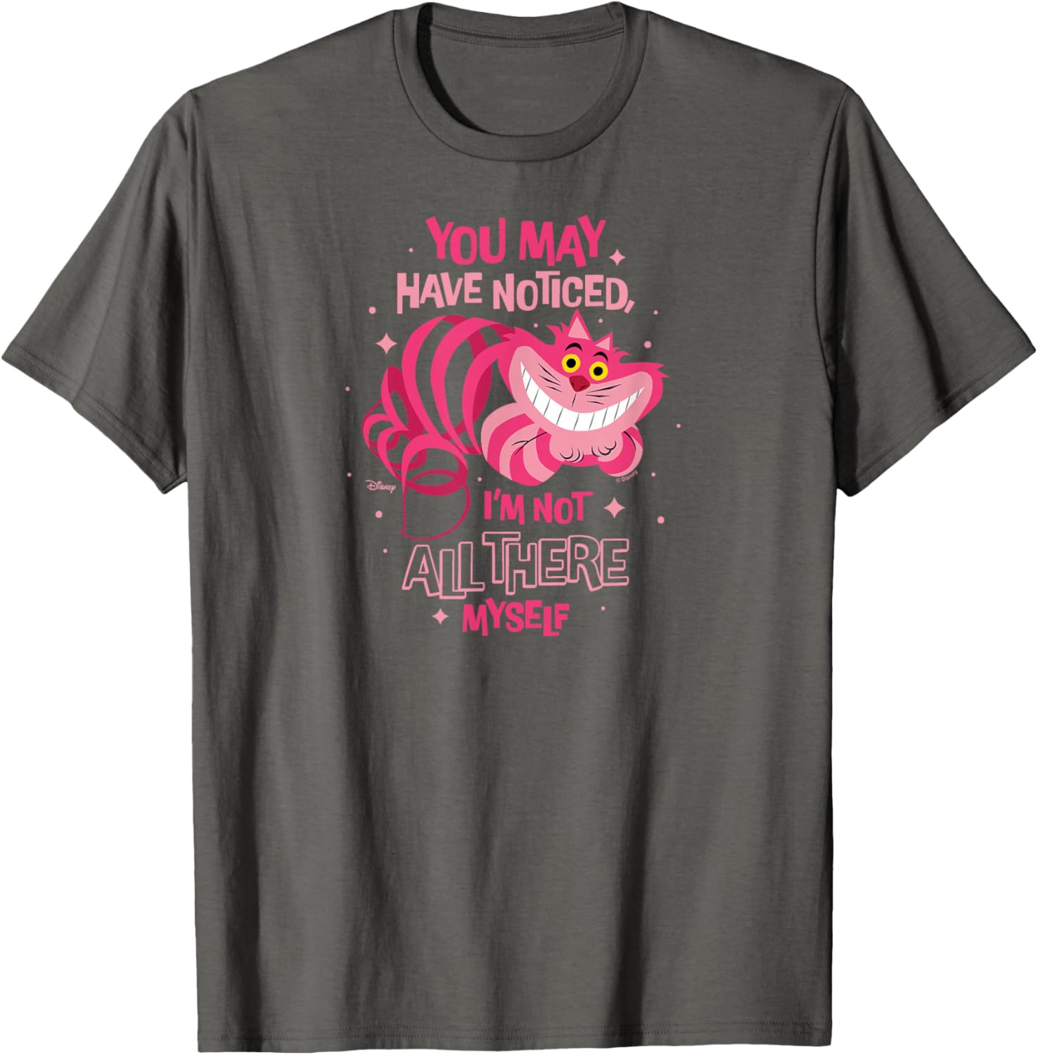 Cheshire Cat Not All There T-Shirt - Alice in Wonderland Apparel - 1