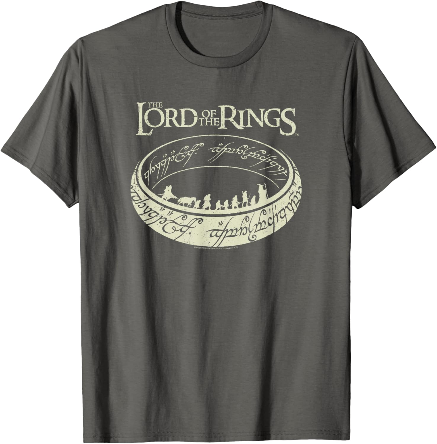 The Lord of the Rings Journey Ring Graphic T-Shirt for Fans - 6