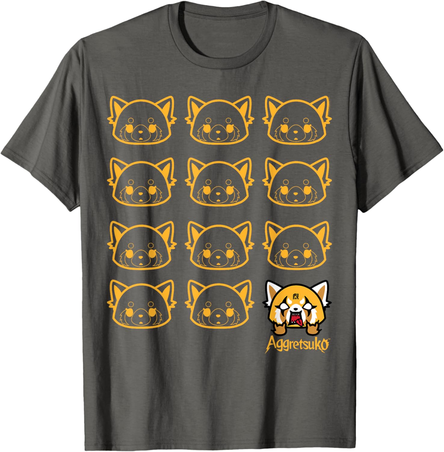 Aggretsuko Real T-Shirt for Fans – Comfortable Cartoon-themed Apparel - 3