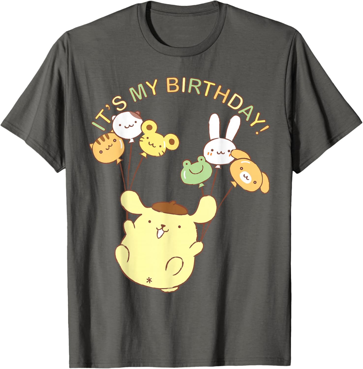 Pompompurin It's My Birthday T-Shirt Cute Design for Celebrations - 13