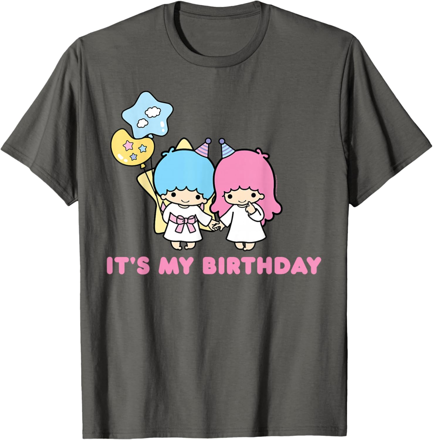 Little Twin Stars Birthday T-Shirt for Kids – Fun and Colorful Design - 14