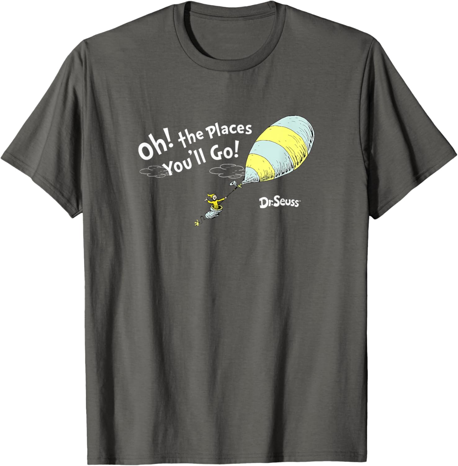 Dr. Seuss Oh the Places You'll Go T-Shirt for Kids and Adults - 10