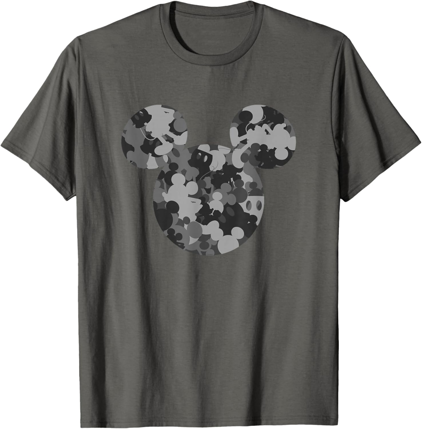 Disney Mickey Mouse Camo Gray T-Shirt for Fun and Stylish Kids - 3