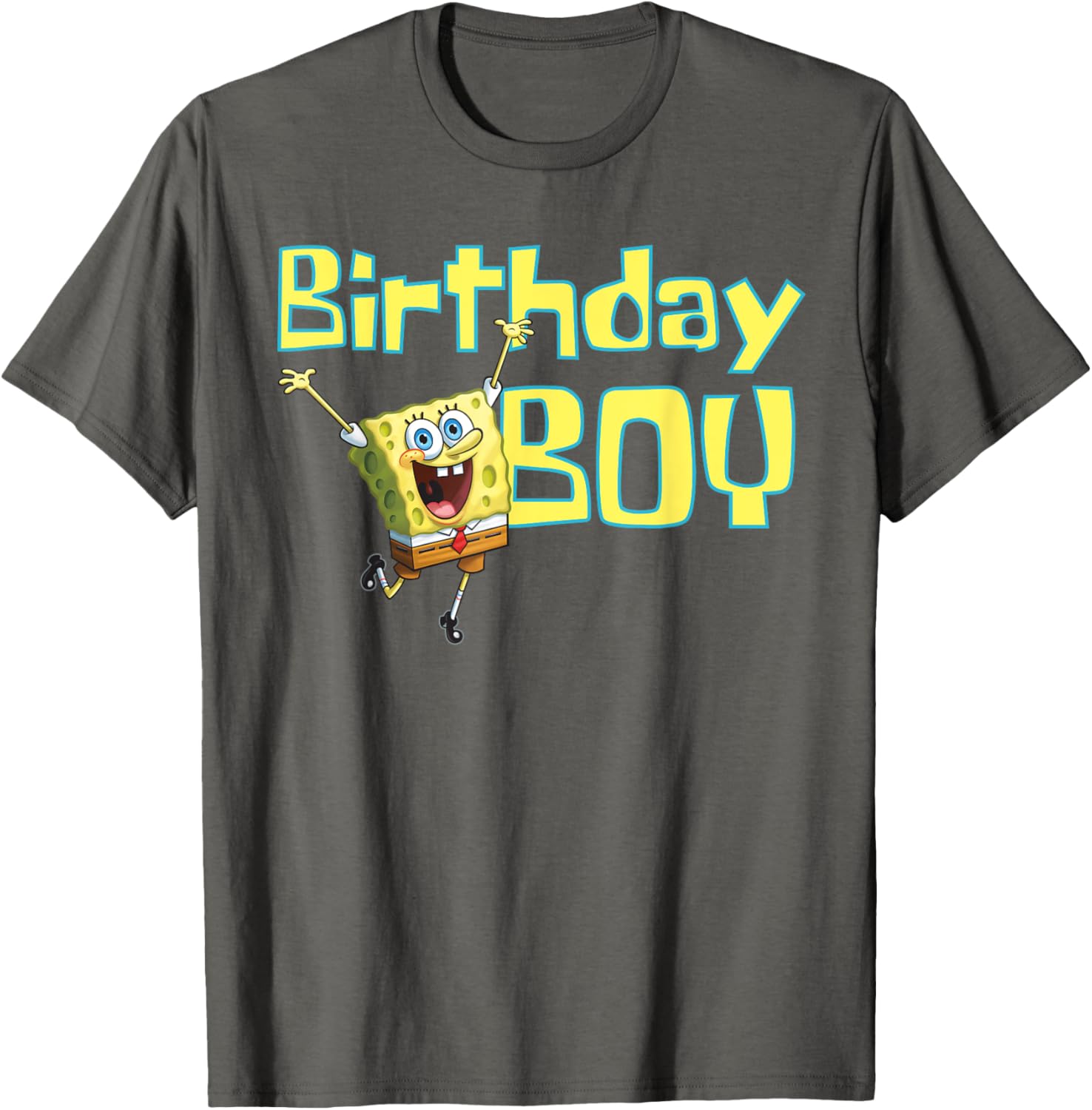Mademark SpongeBob SquarePants Birthday Boy T-Shirt for Fun Celebrations - 17