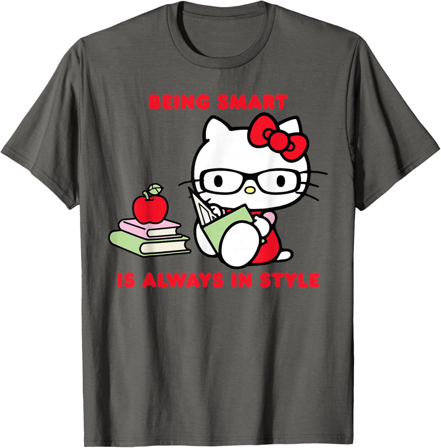Hello Kitty Smart Is Always In Style Student T-Shirt for Kids - 10