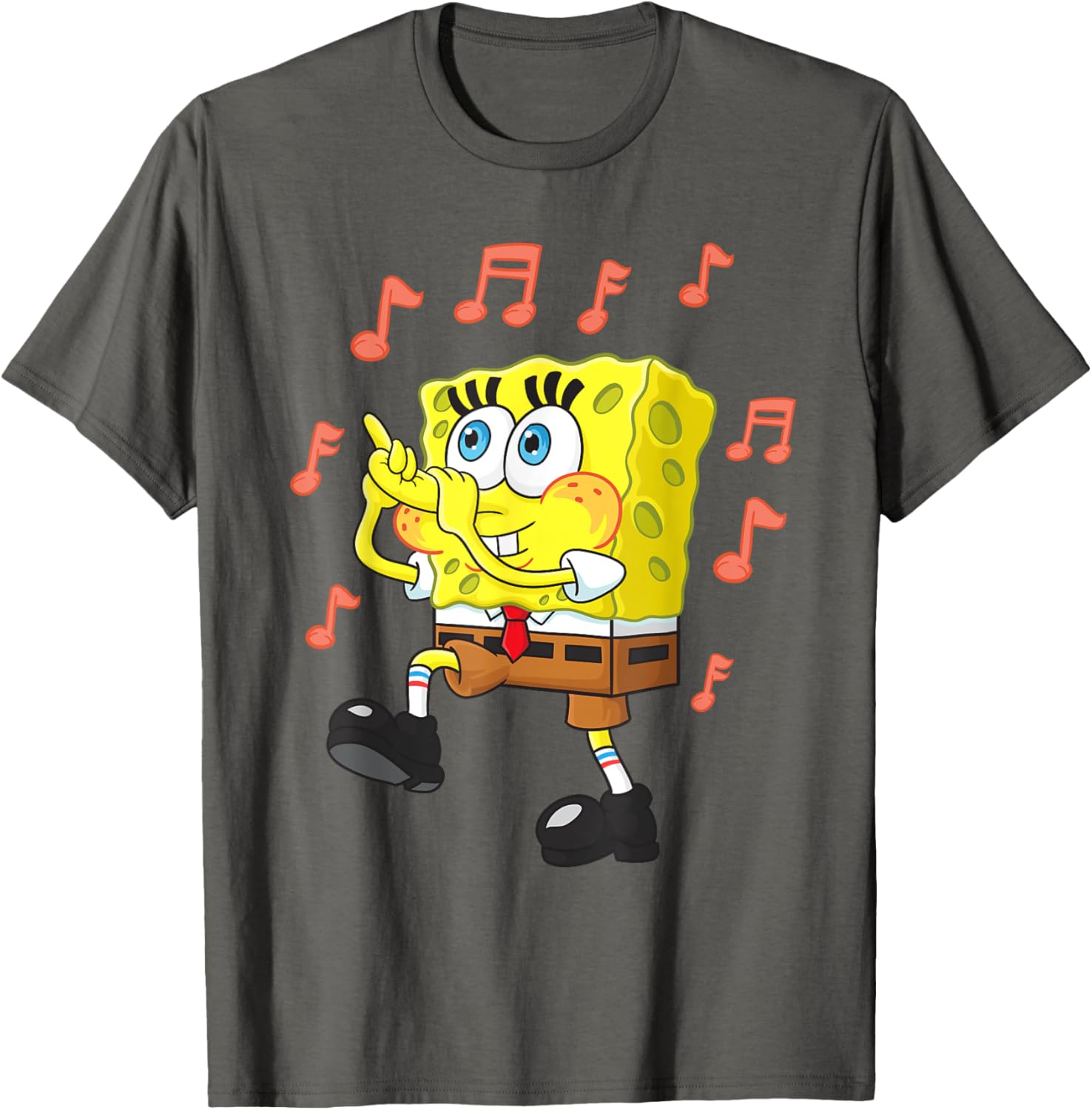 Mademark SpongeBob SquarePants Nose Flute T-Shirt for Fun Fans - 9