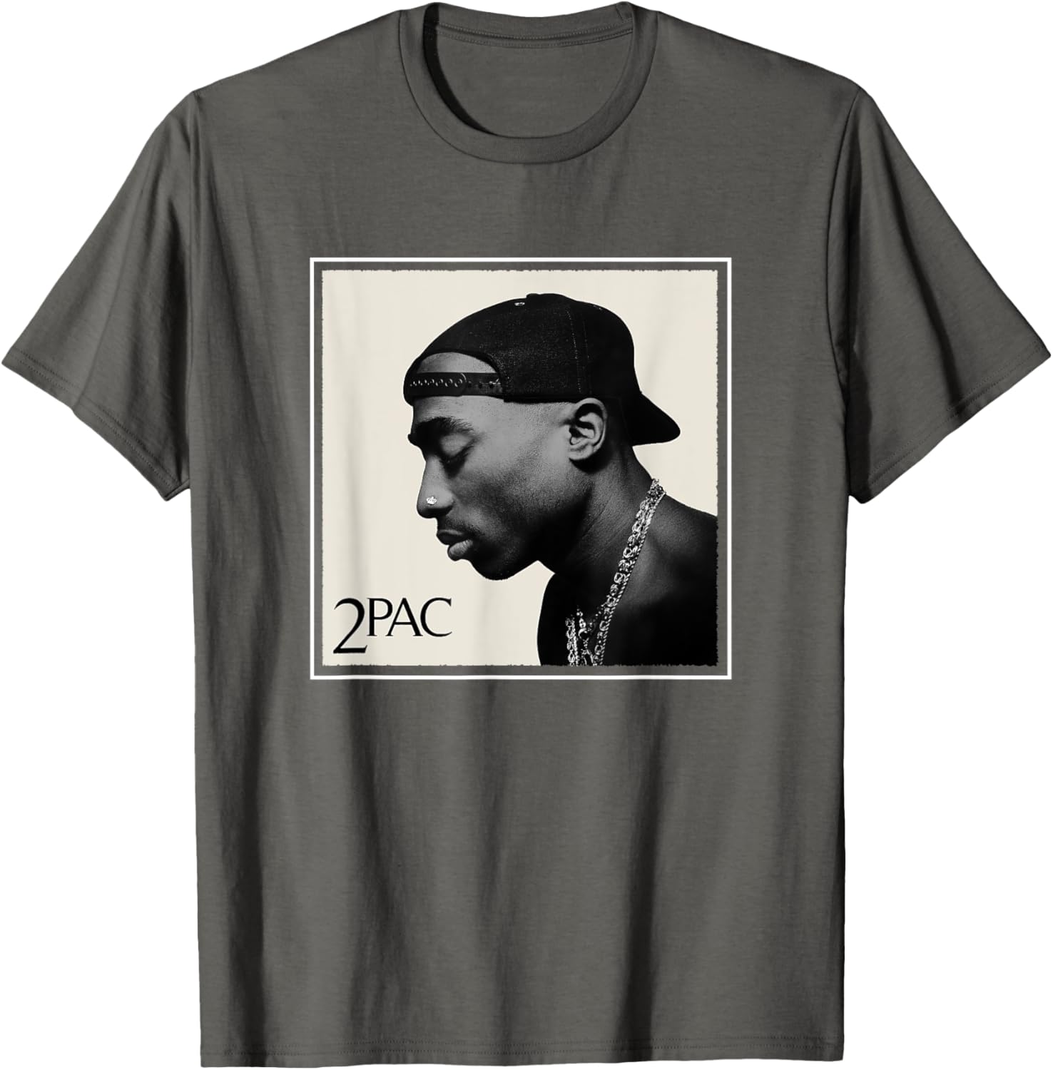 Official Tupac Shakur Photo T-Shirt for Music Lovers and Fans - 1