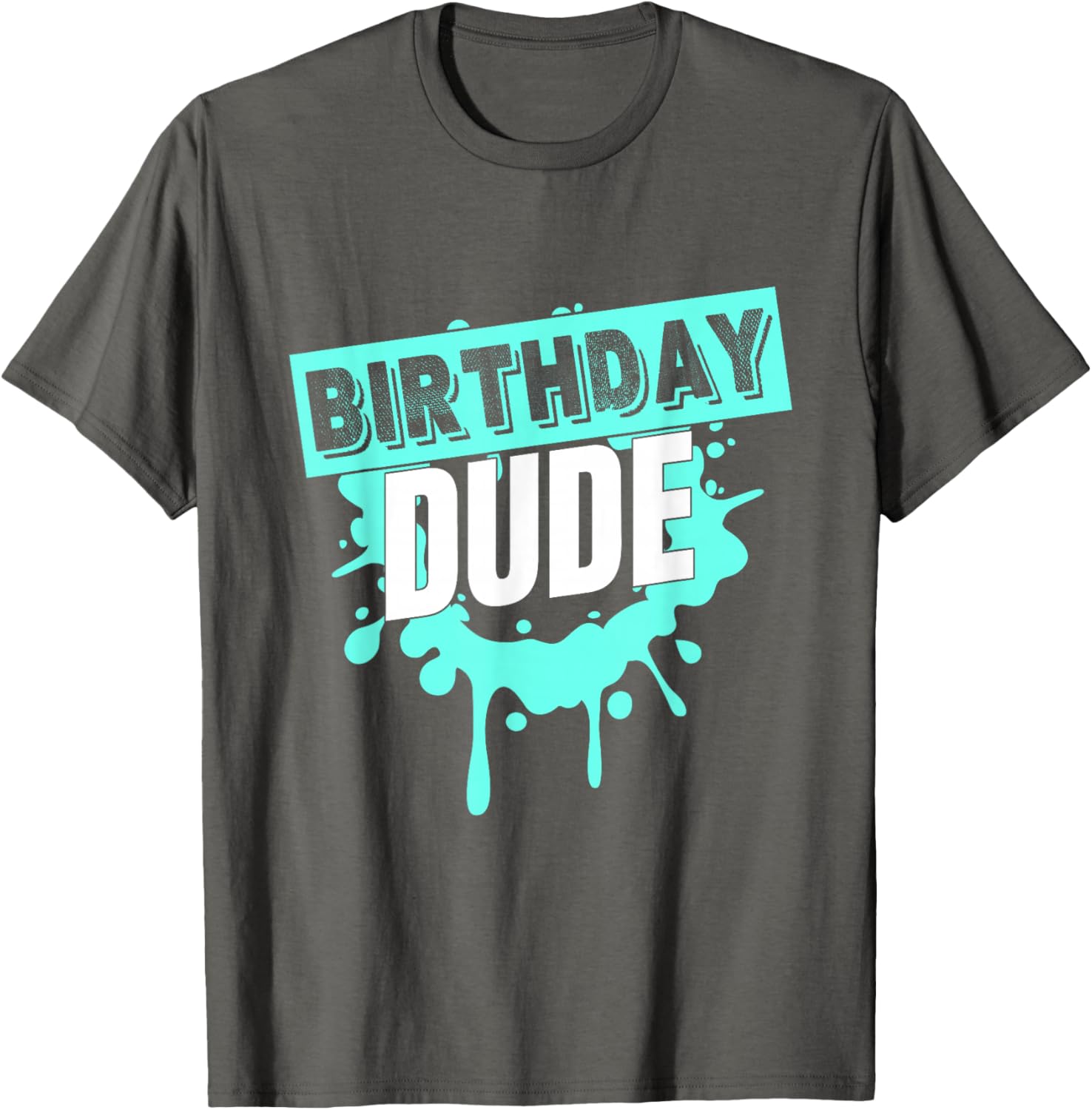 Birthday Dude Graphic Novelty T-Shirt for Boys - Fun Gift Idea - 1