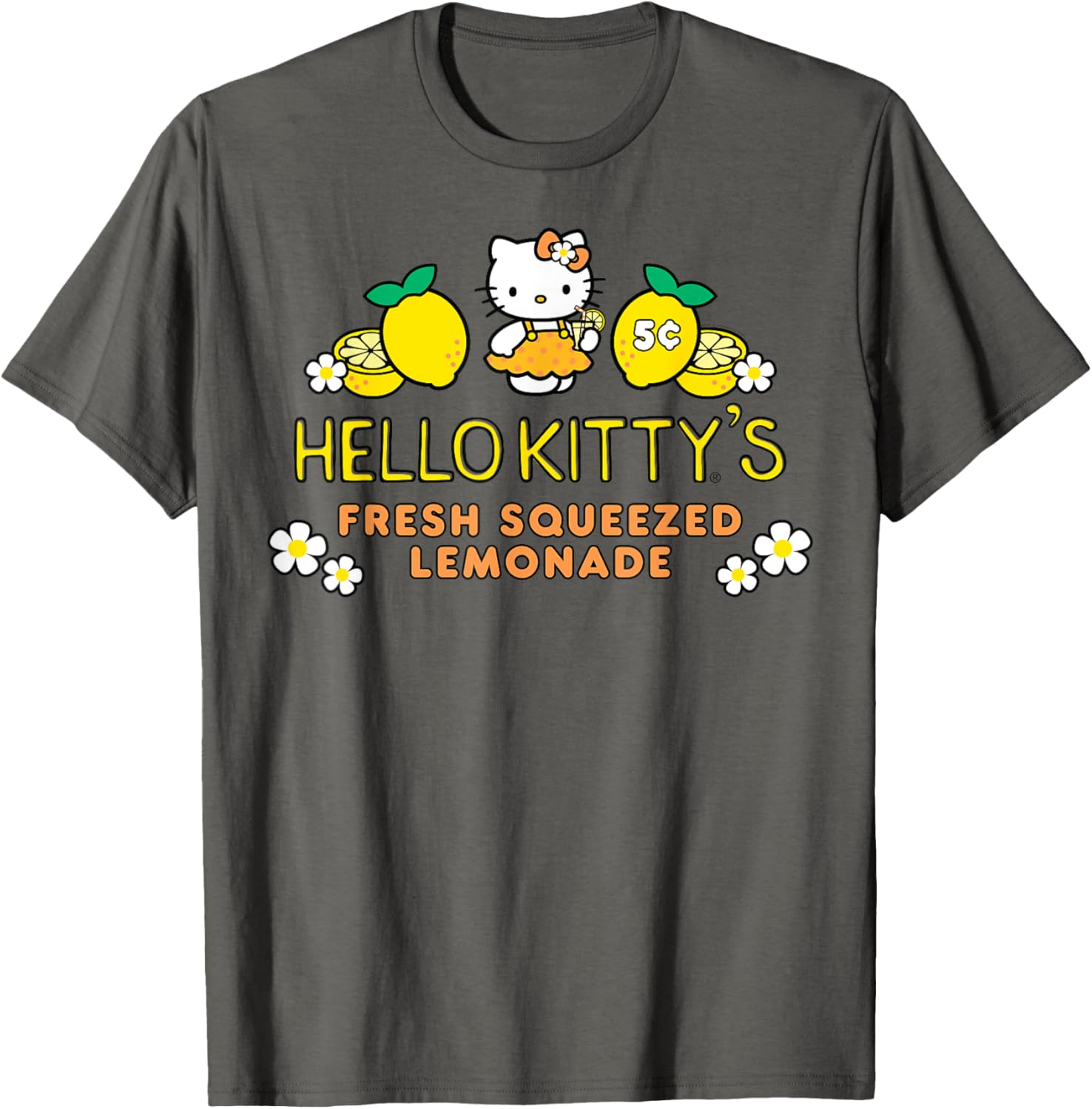 Hello Kitty Summer Lemonade T-Shirt for Fun and Stylish Days - 4
