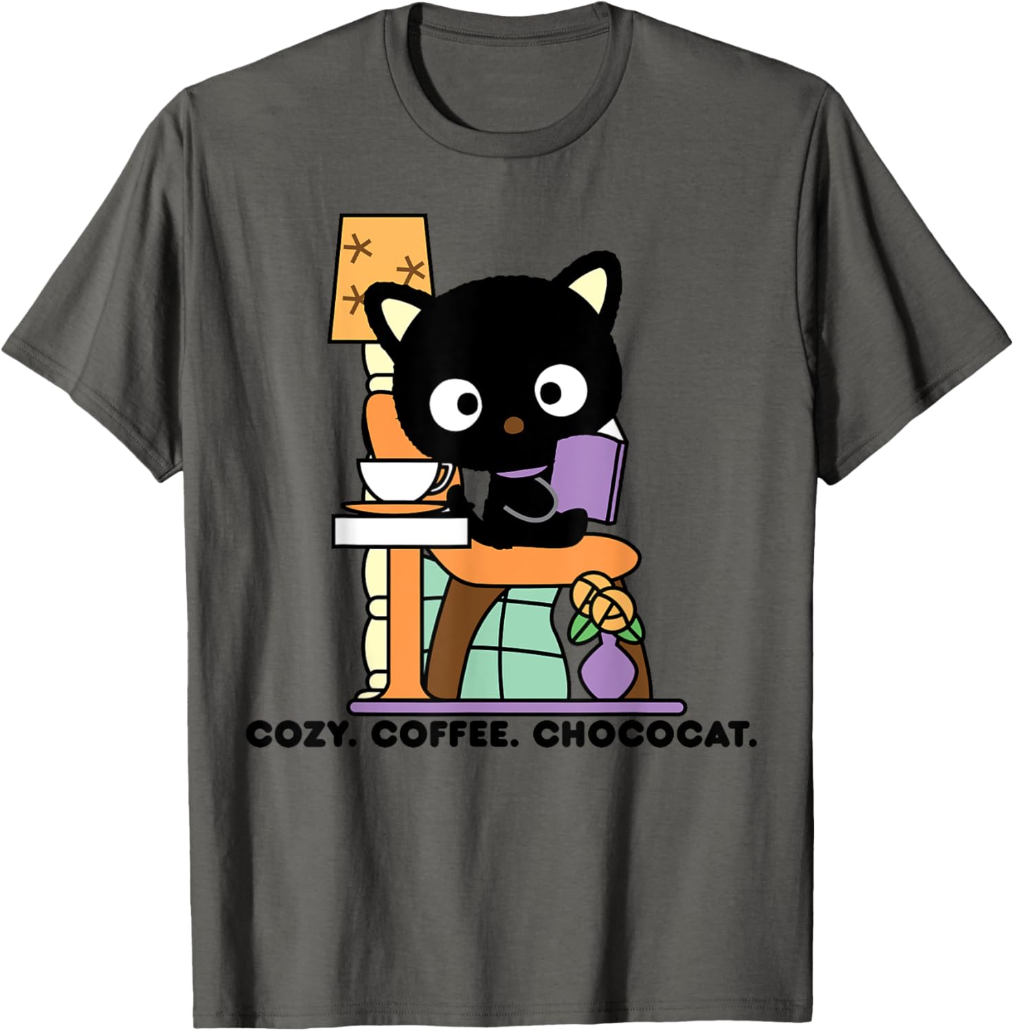 Chococat Cozy Coffee Cafe T-Shirt for Everyone - Fun & Stylish Design - 20