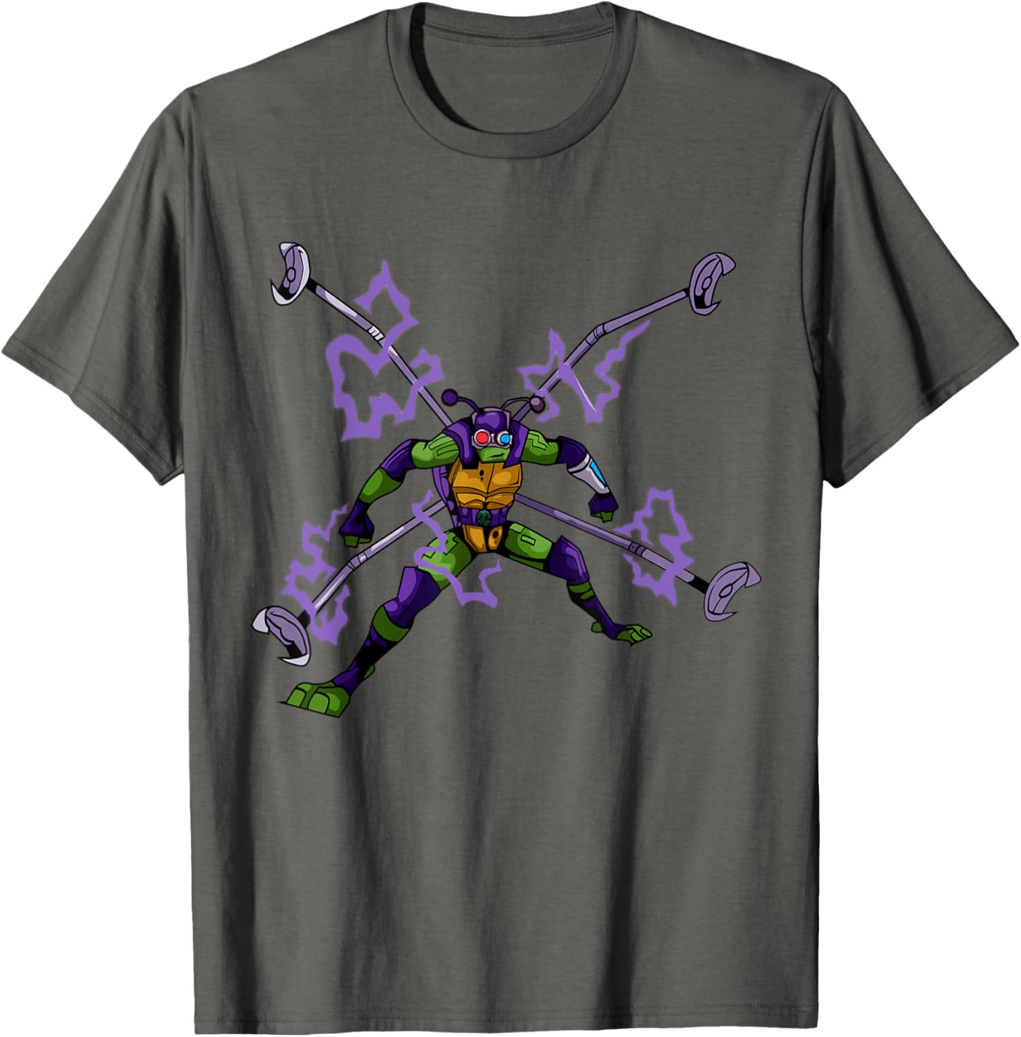Mademark Teenage Mutant Ninja Turtles Donatello Spider Shell T-Shirt - 7