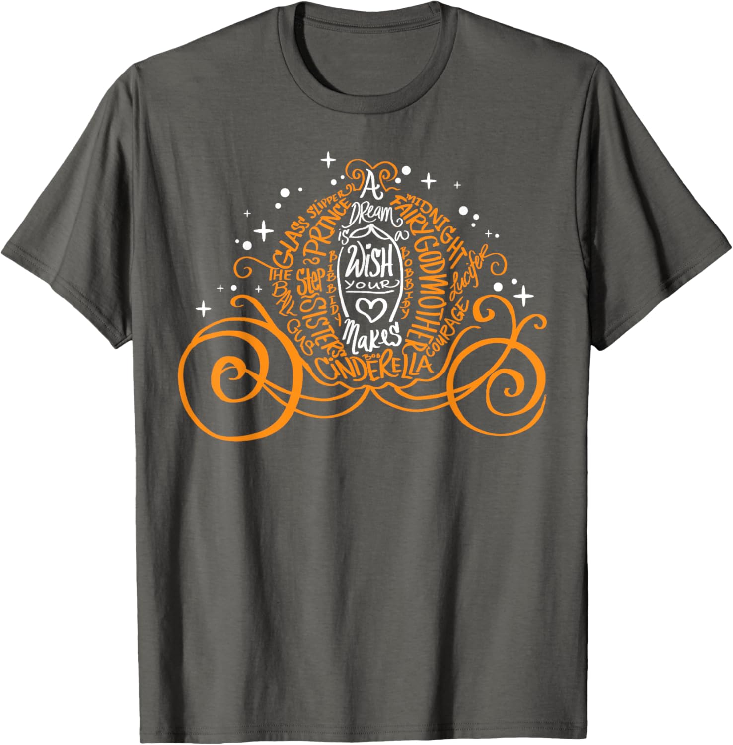 Disney Cinderella Pumpkin Coach A Dream Is A Wish T-Shirt for Halloween - 6